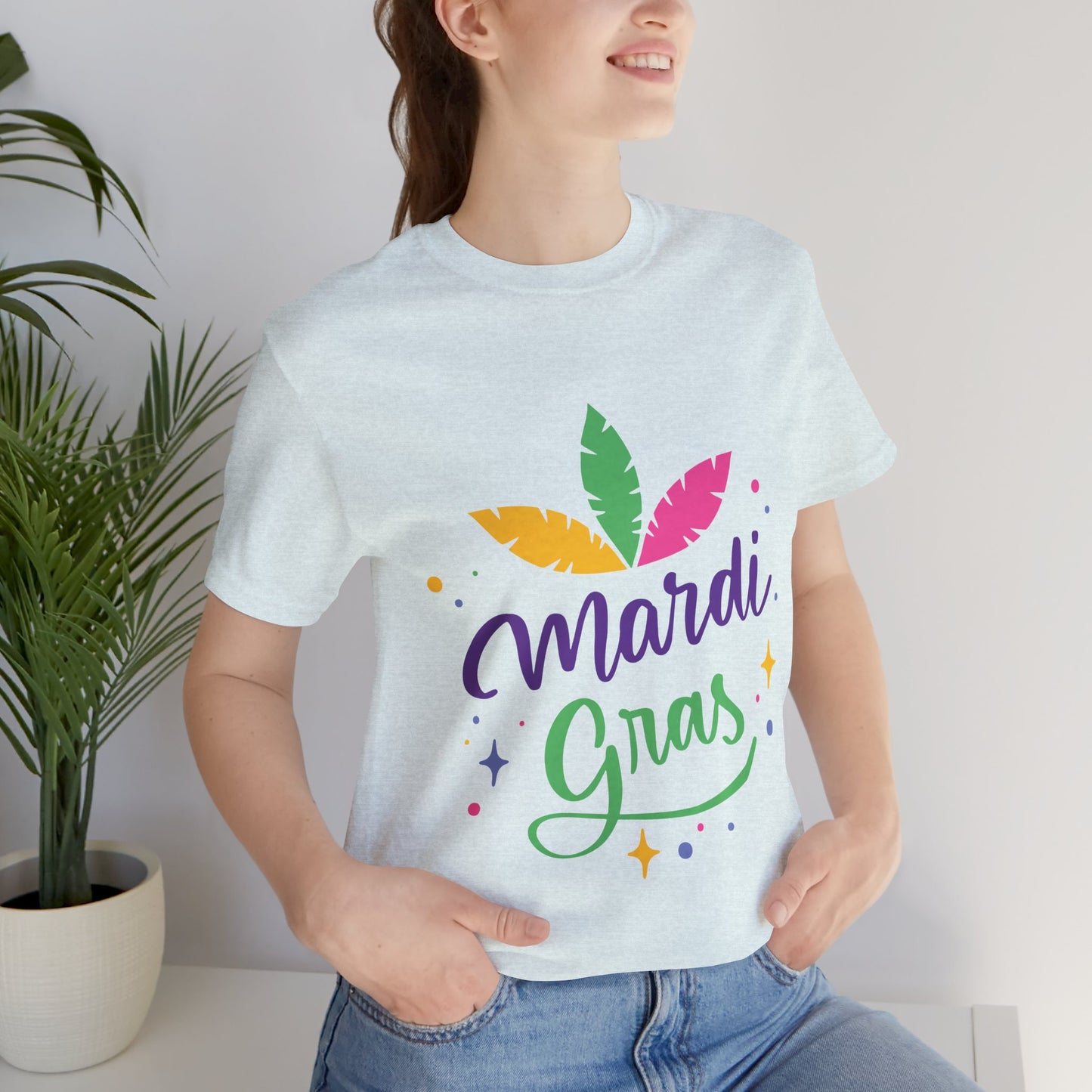 Camiseta unisex de algodón para carnaval