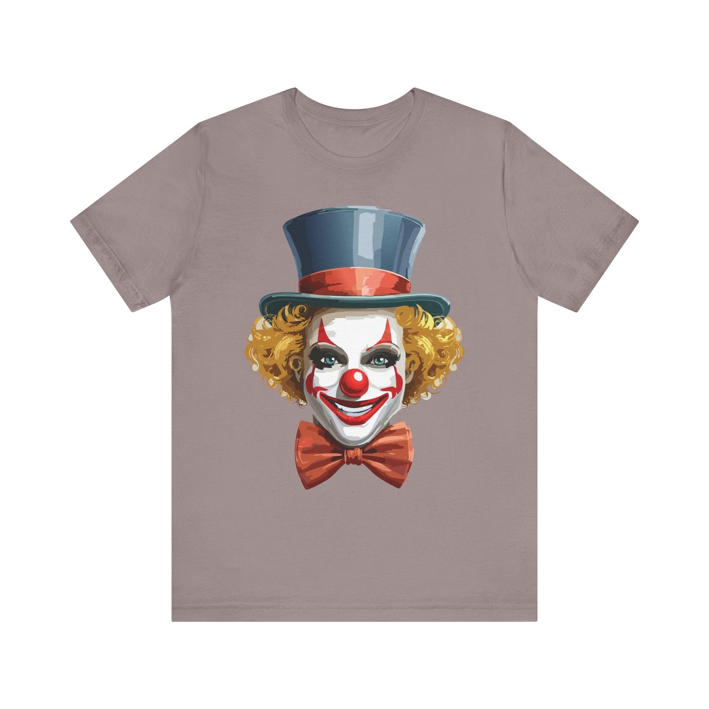 Clown Shirt, Funny Shirt, T-Shirt with Clown, Funny Art Design Tee, Circus Tees, Circus T-Shirt, Unisex Humor Wear 11