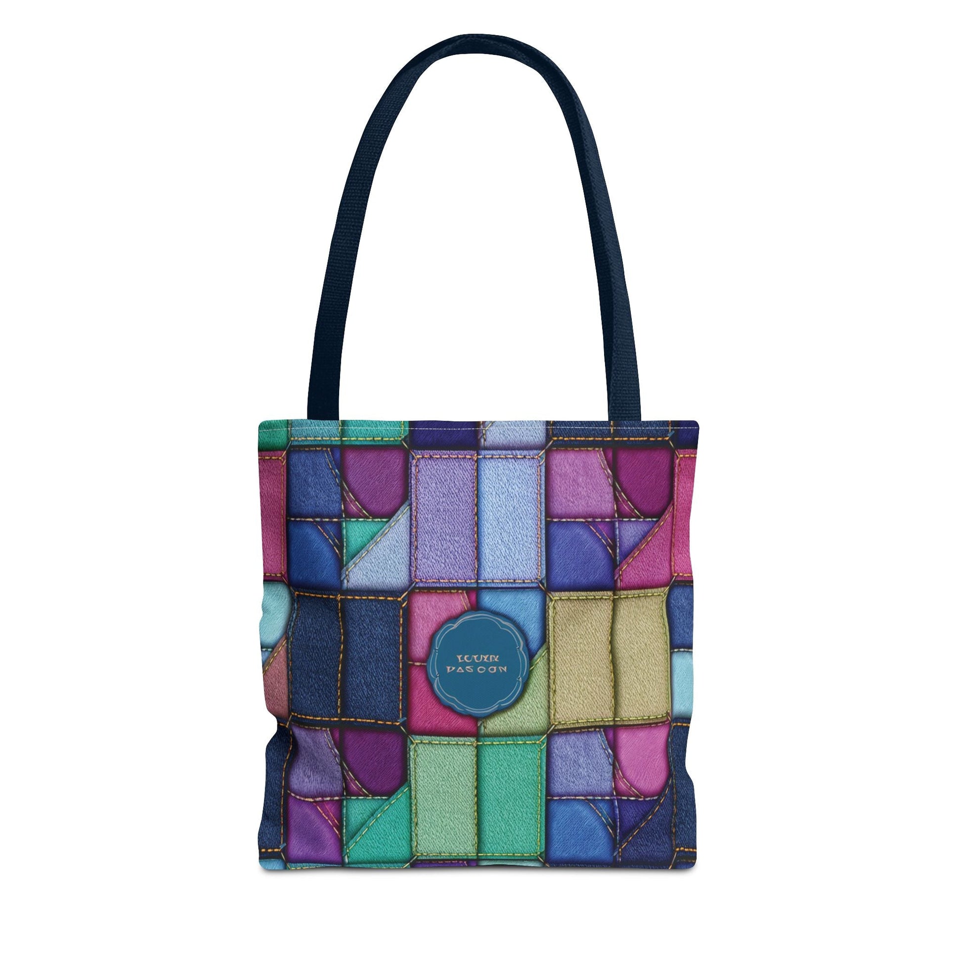 Denim Canvas Bag, Tote Bag Denim Printify