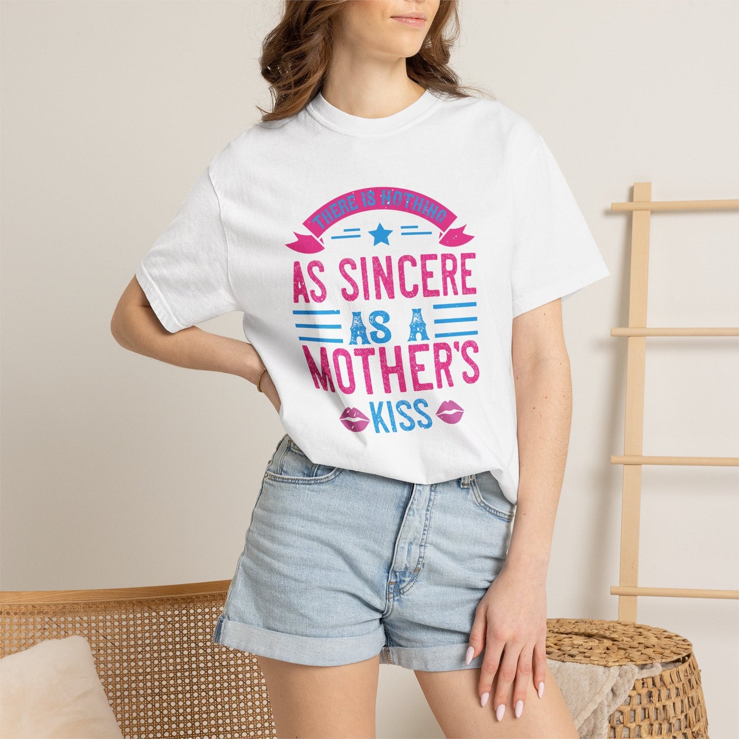 Mom T-shirt Mother Day Mama Tee Unisex Comfort Colors Garment-Dyed Cotton h97