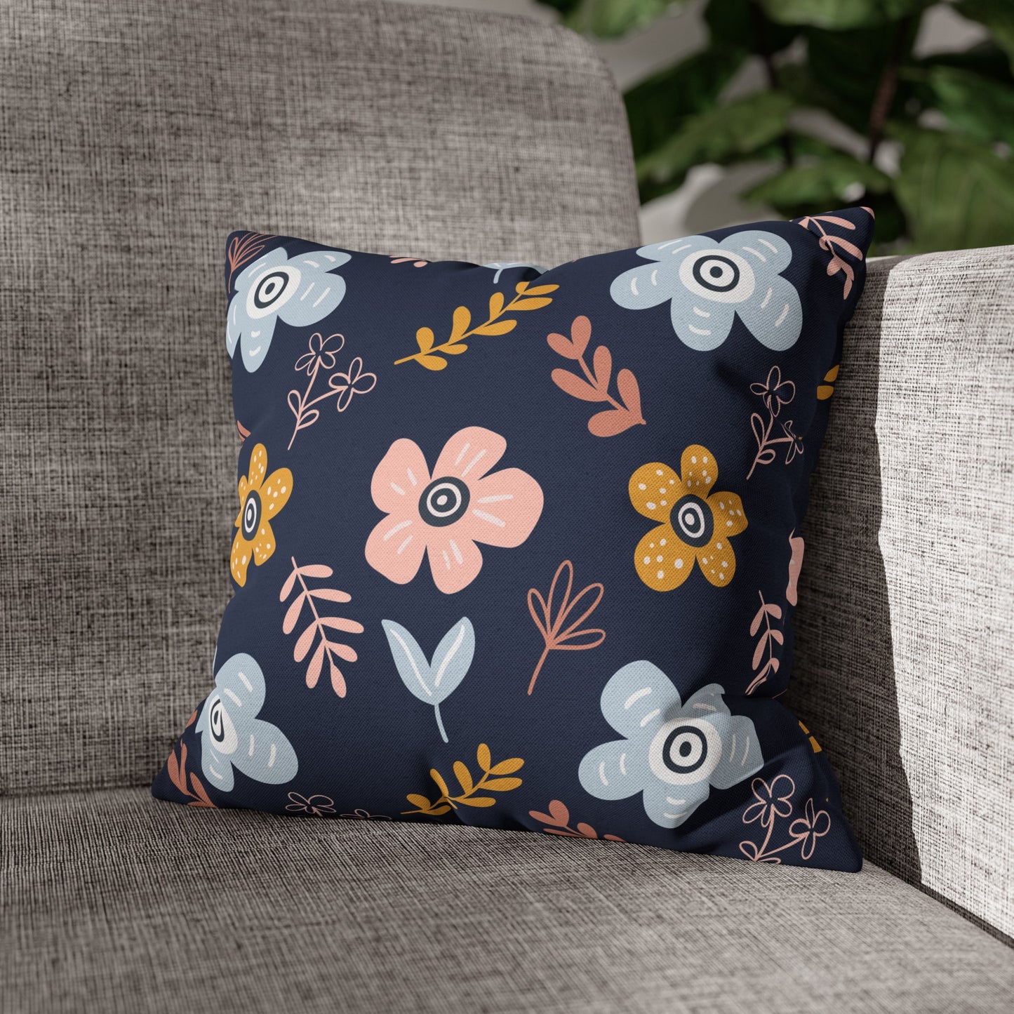 Floral Poly Pillowcase