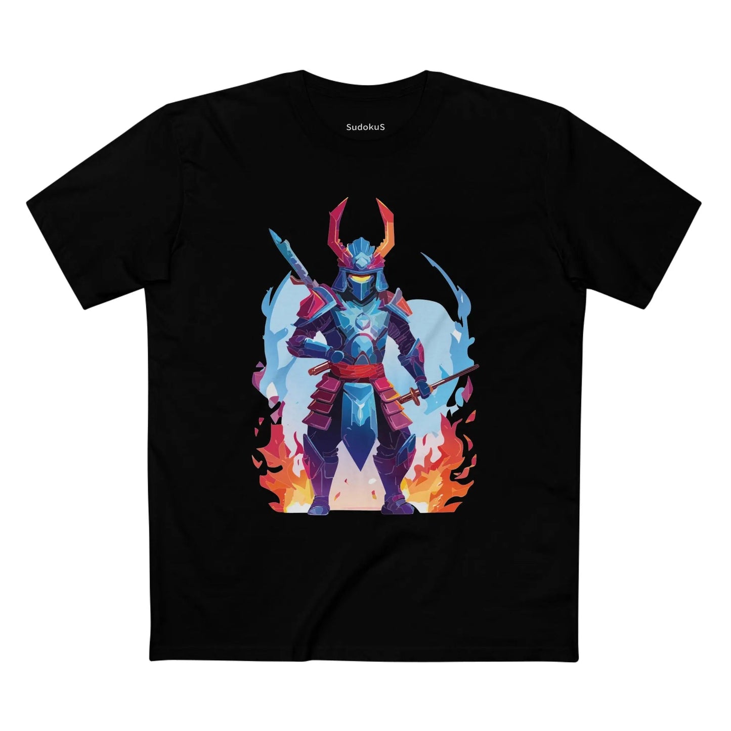Samurai Graphic Unisex 100 Cotton Staple Tee 27
