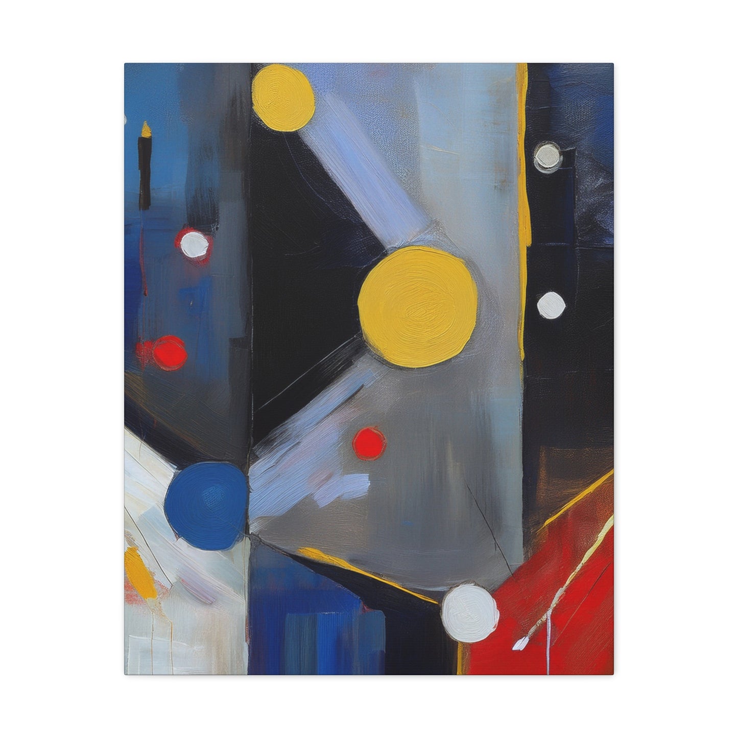 Abstract Oil Painting Print Canvas 20x24,20x30,24x30 24x32,24x36,30x40 32x48,36x48,40x60 Pine-Wood Inner Frame ABS-163