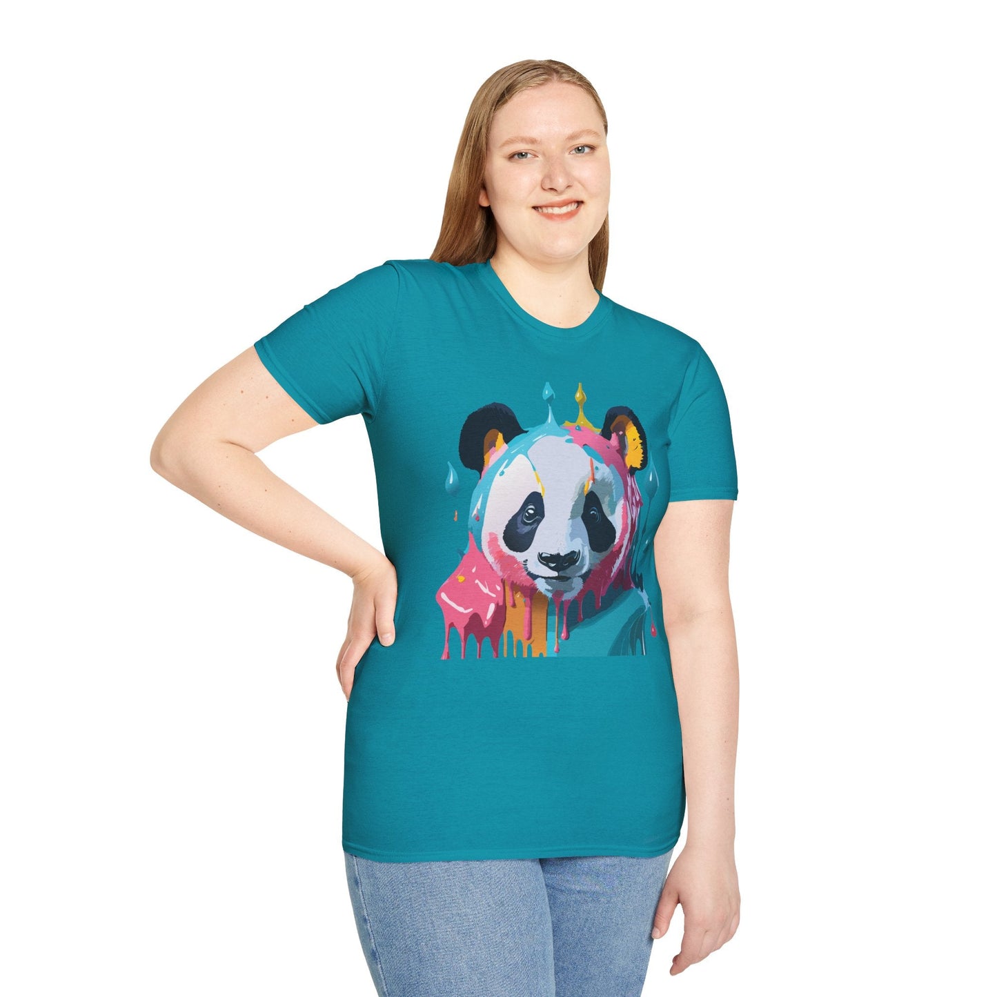 Panda Shirt Unisex T Shirt Panda Lover Gift Gildan Softstyle Tee 100 Percent Cotton