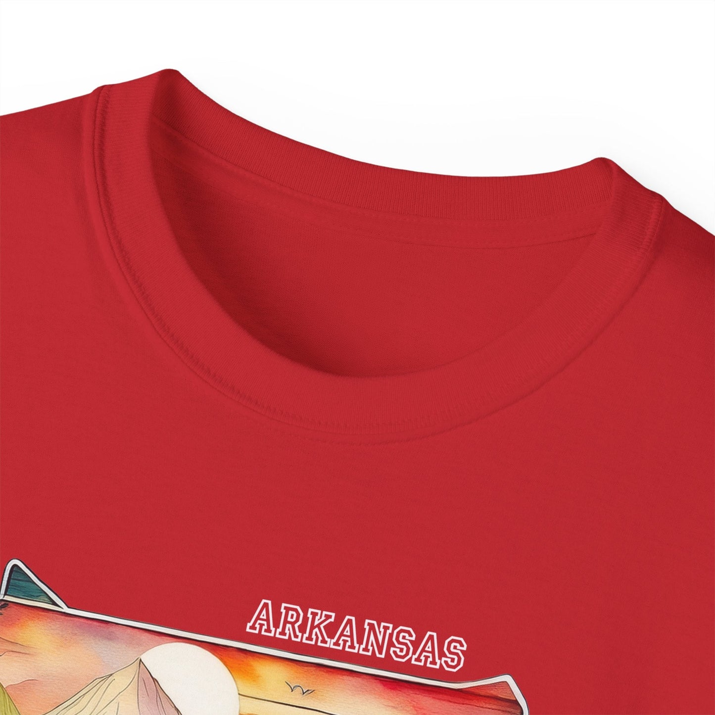Arkansas Graphic Unisex Cotton T‑Shirt 2