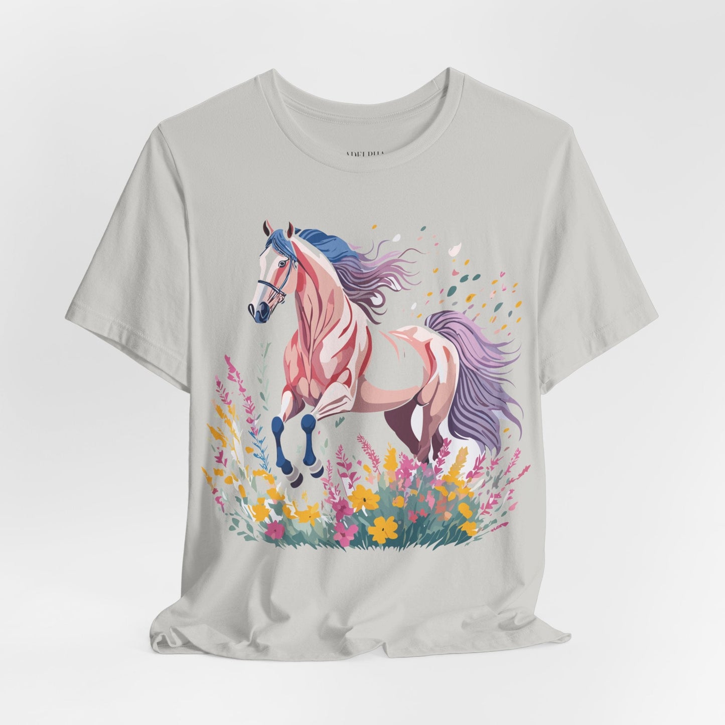 Horse Graphic Unisex 100 Cotton Vintage Animal Art T-Shirt 7