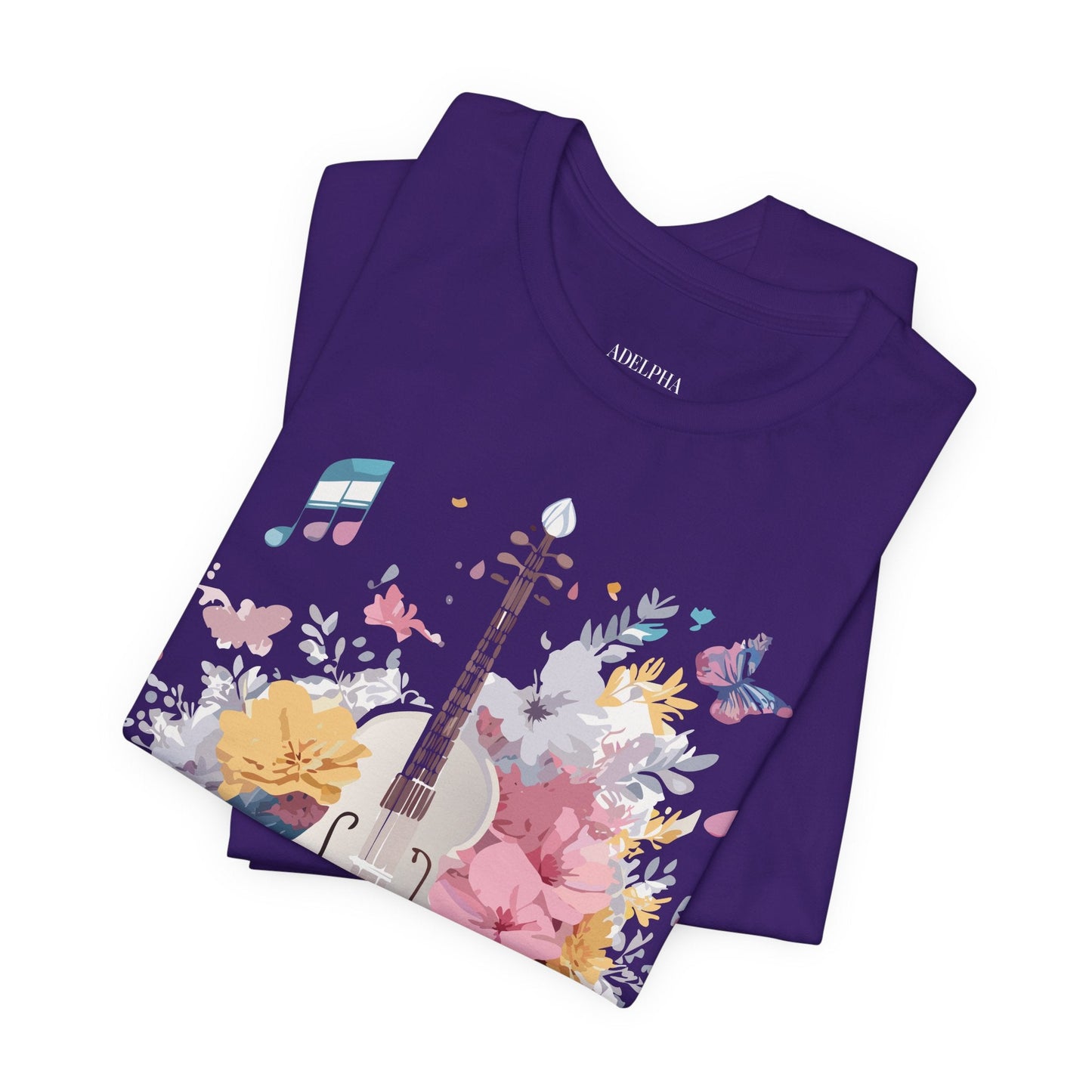 Adelpha Graphic T Shirt Unisex Short Sleeve Jersey Tee With Vintage Inspired Artwork