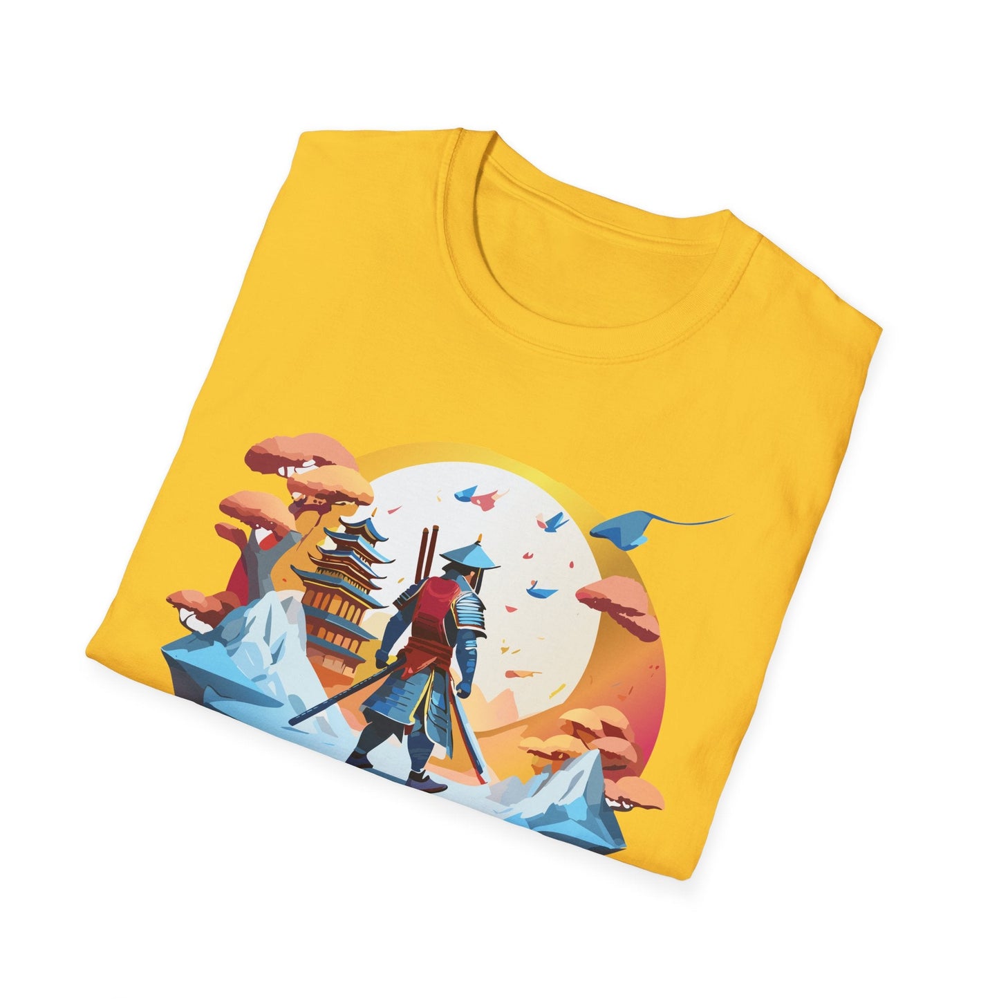 Samurai Shirt Unisex T Shirt Softstyle 64000 Gildan Tee For Everyday Comfort Durable Breathable