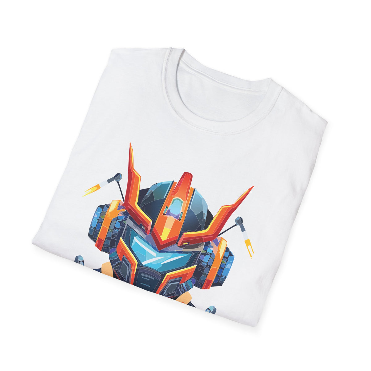 Cortoon Cyborg  Robot Terminator Graphic Tee Gildan Unisex 100 Cotton Tee Shirt h07