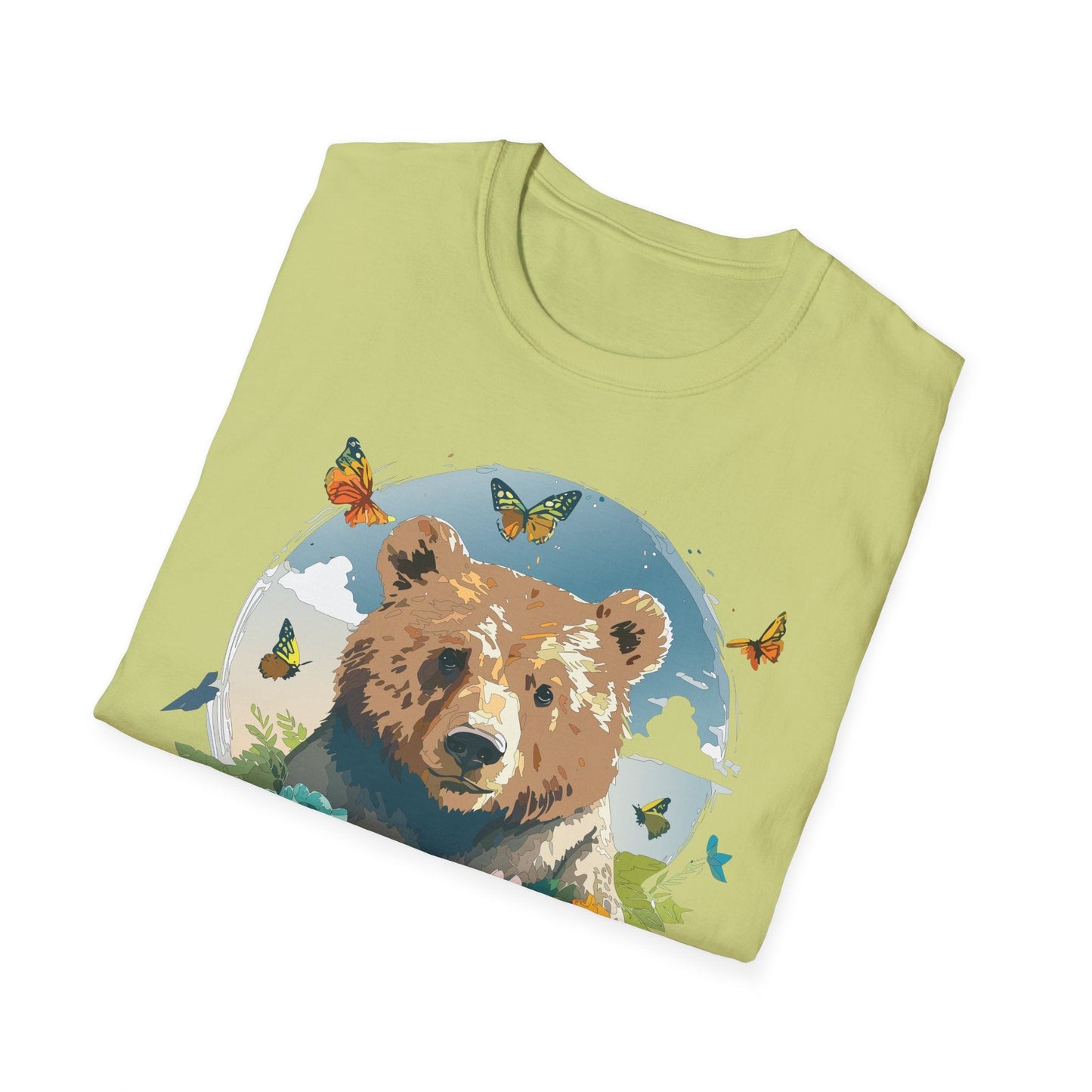 Bear T Shirt Unisex Teddy Bear Tee Softstyle 64000 Ring Spun Cotton Tee Lightweight Breathable