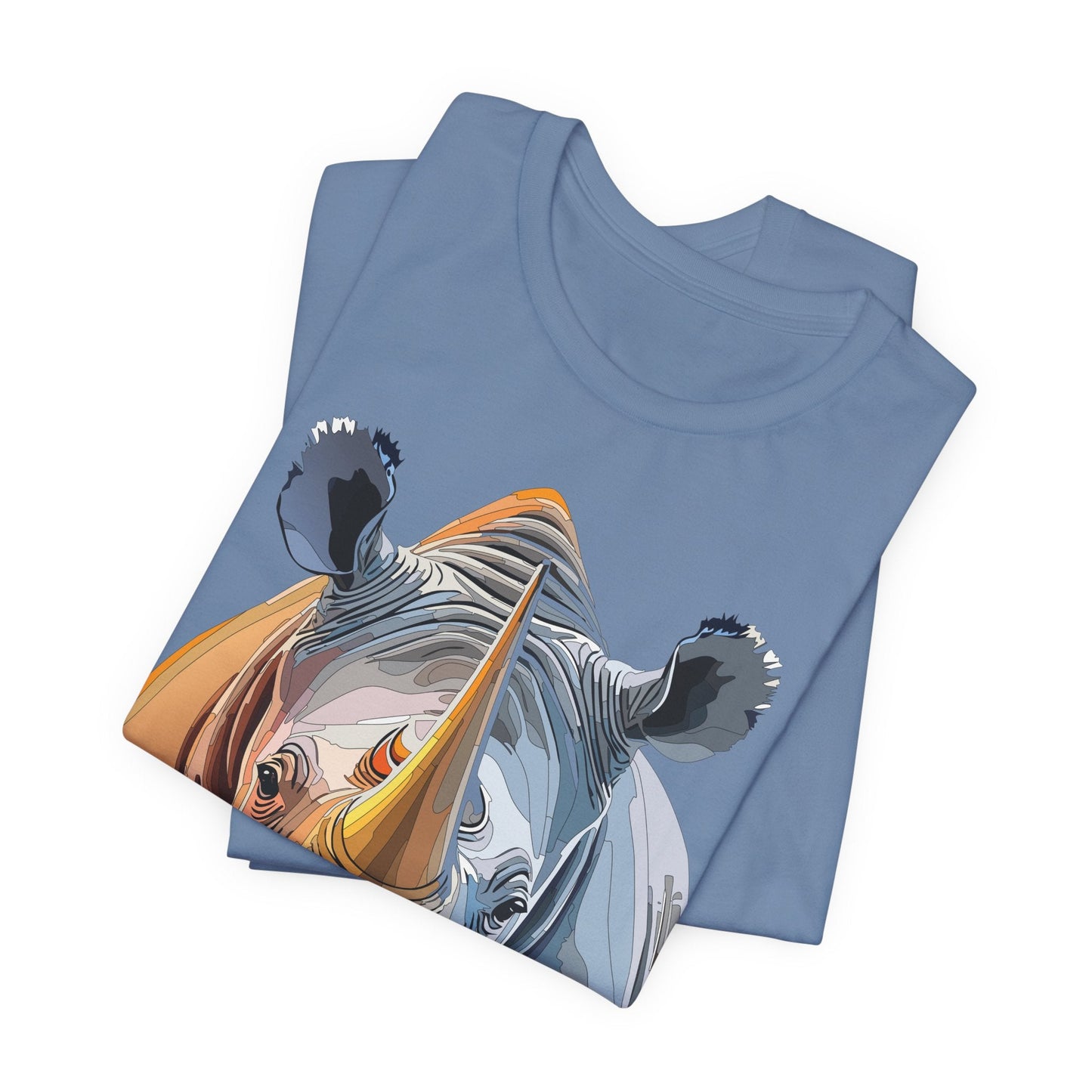 Unisex Animal Graphic Tee Shirt With Art Design Wild Animals Shirt Gildan Softstyle Cotton