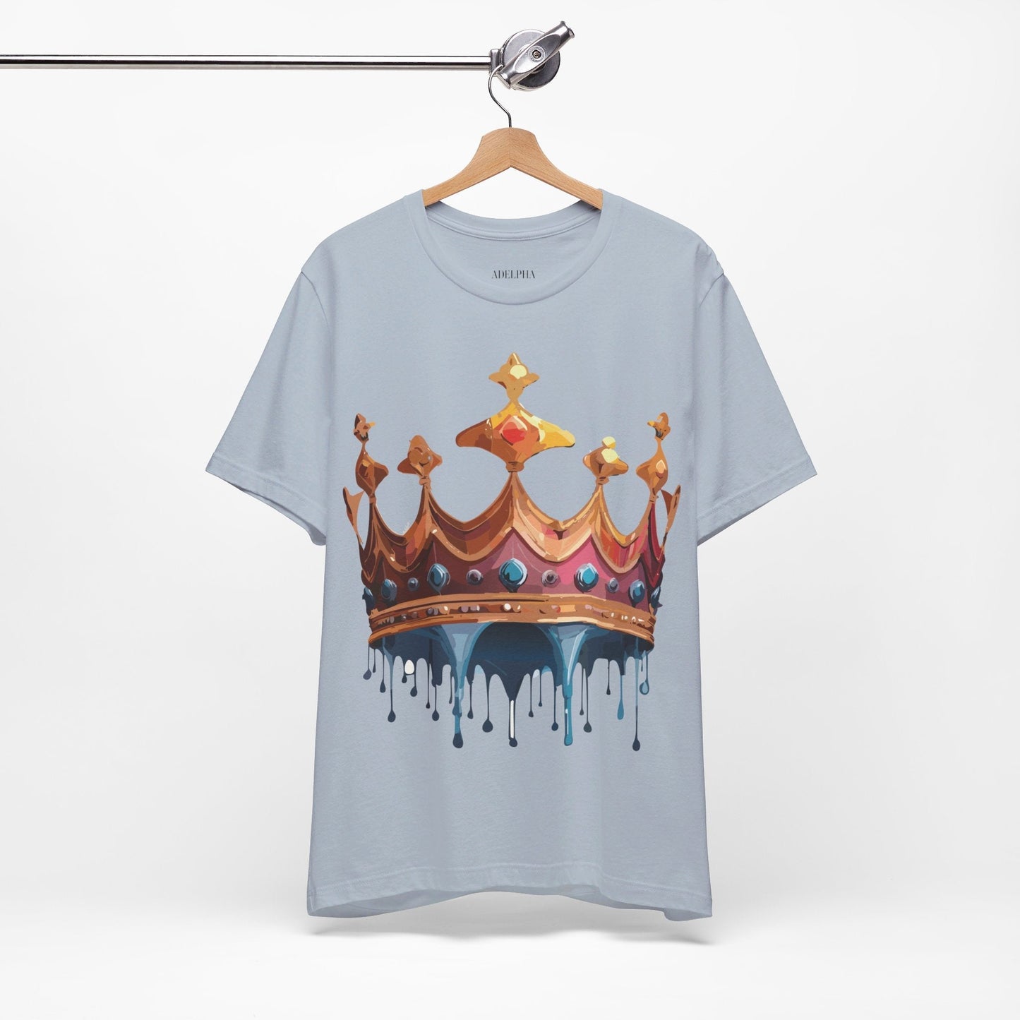 Adelpha Crown Graphic Tee Unisex Short Sleeve Jersey Art Shirt Vintage Inspired