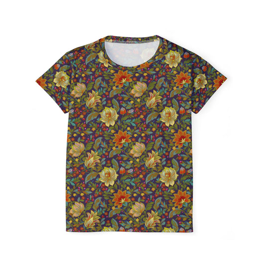 Floral Print Shirt, Shirt with Flowers