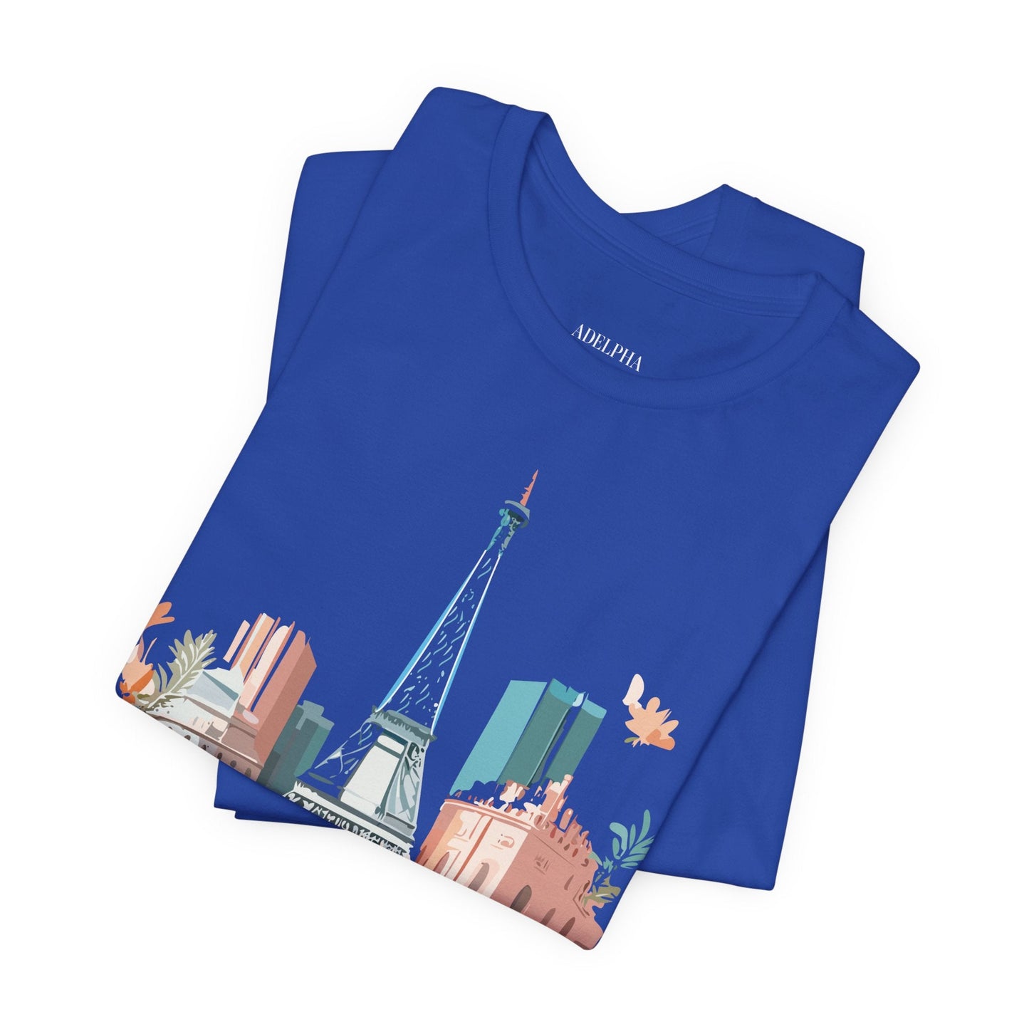 Paris Tourist Shirt Unisex Graphic Tee With Vintage Inspired Artwork By Adelpha Collection