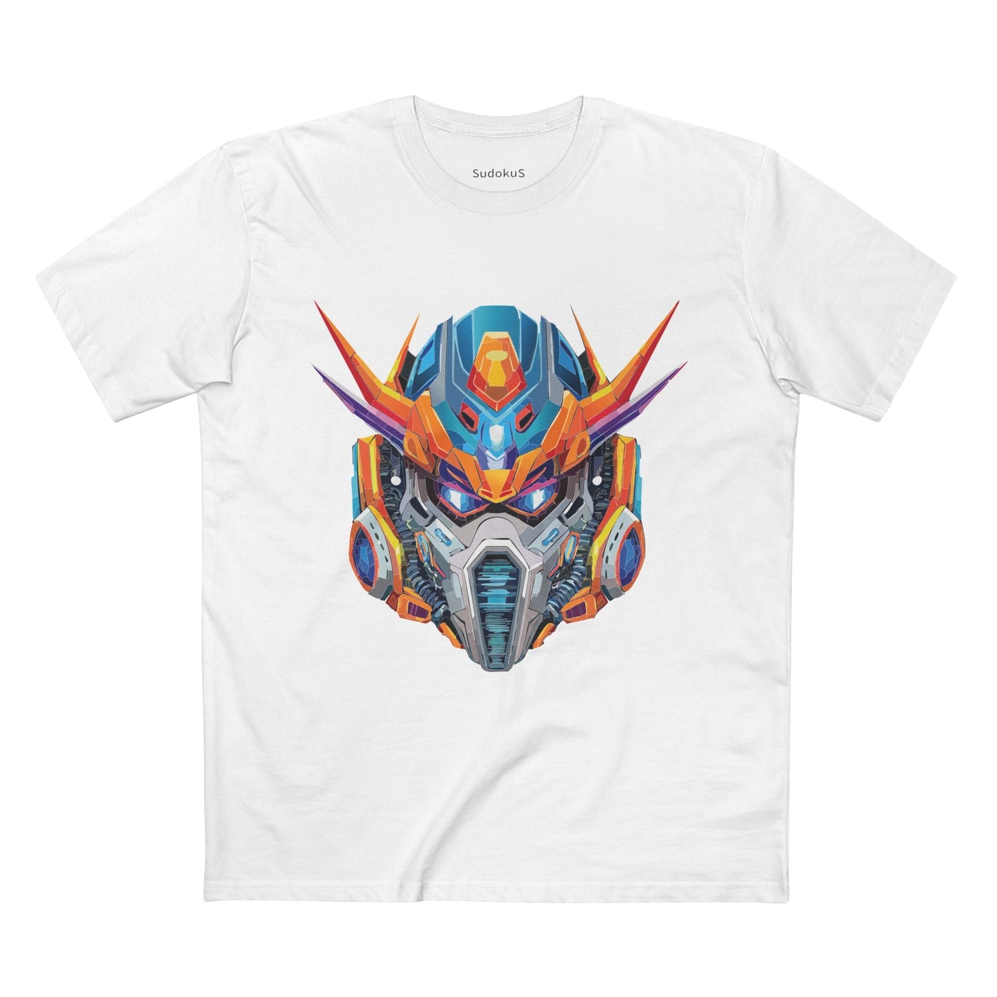 Cyborg Robot Graphic Unisex 100 Cotton Staple Tee 14