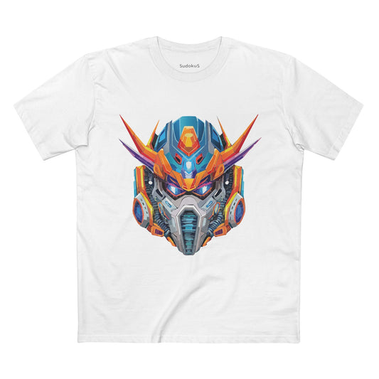 Cyborg Robot Graphic Unisex 100 Cotton Staple Tee 14