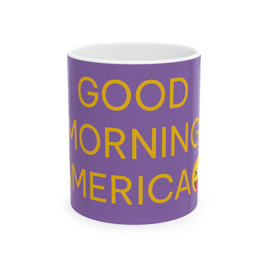 Coffee & Tea Mug with Good Morning America Signature