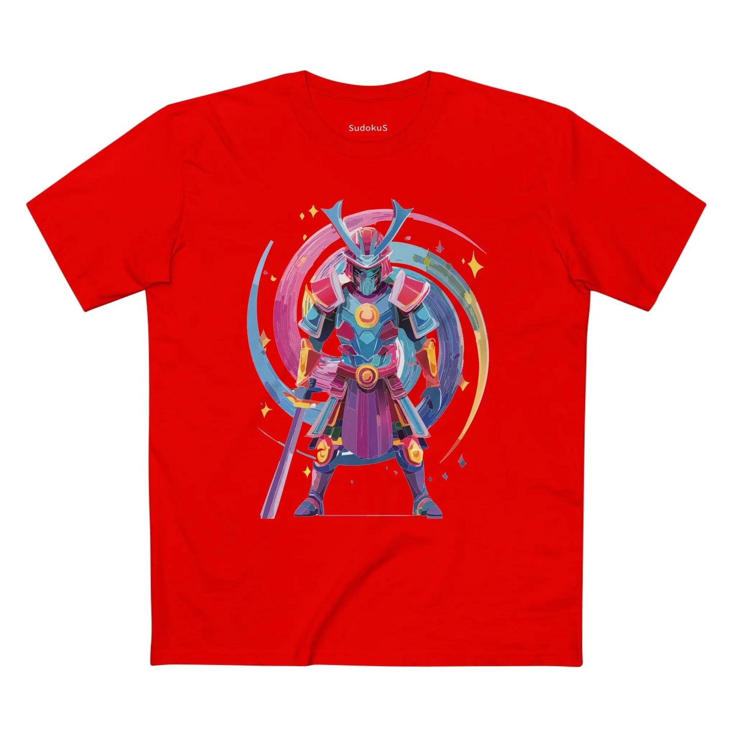 Samurai Graphic Unisex 100 Cotton Staple Tee 32