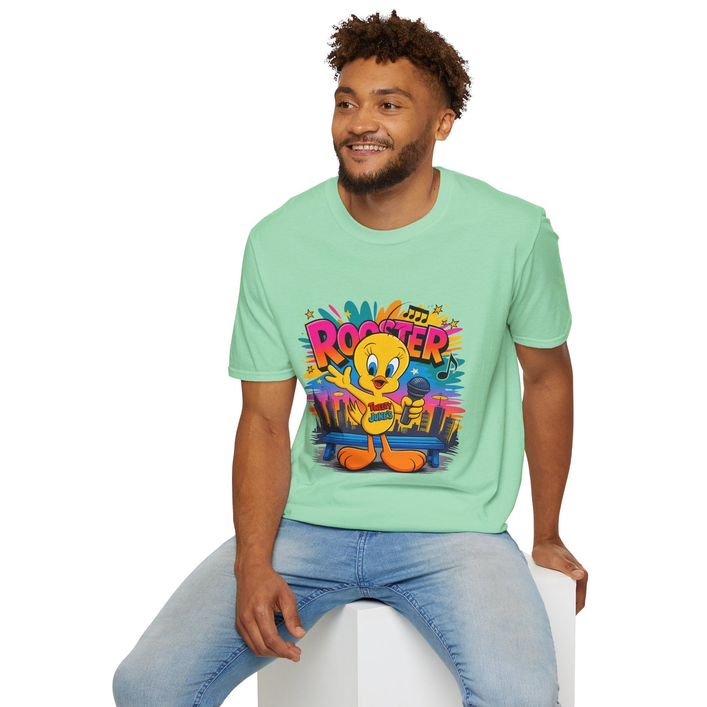 Cartoon T Shirt With Animation And Funny Animals Tee Shirt For Unisex Wear Comfortable