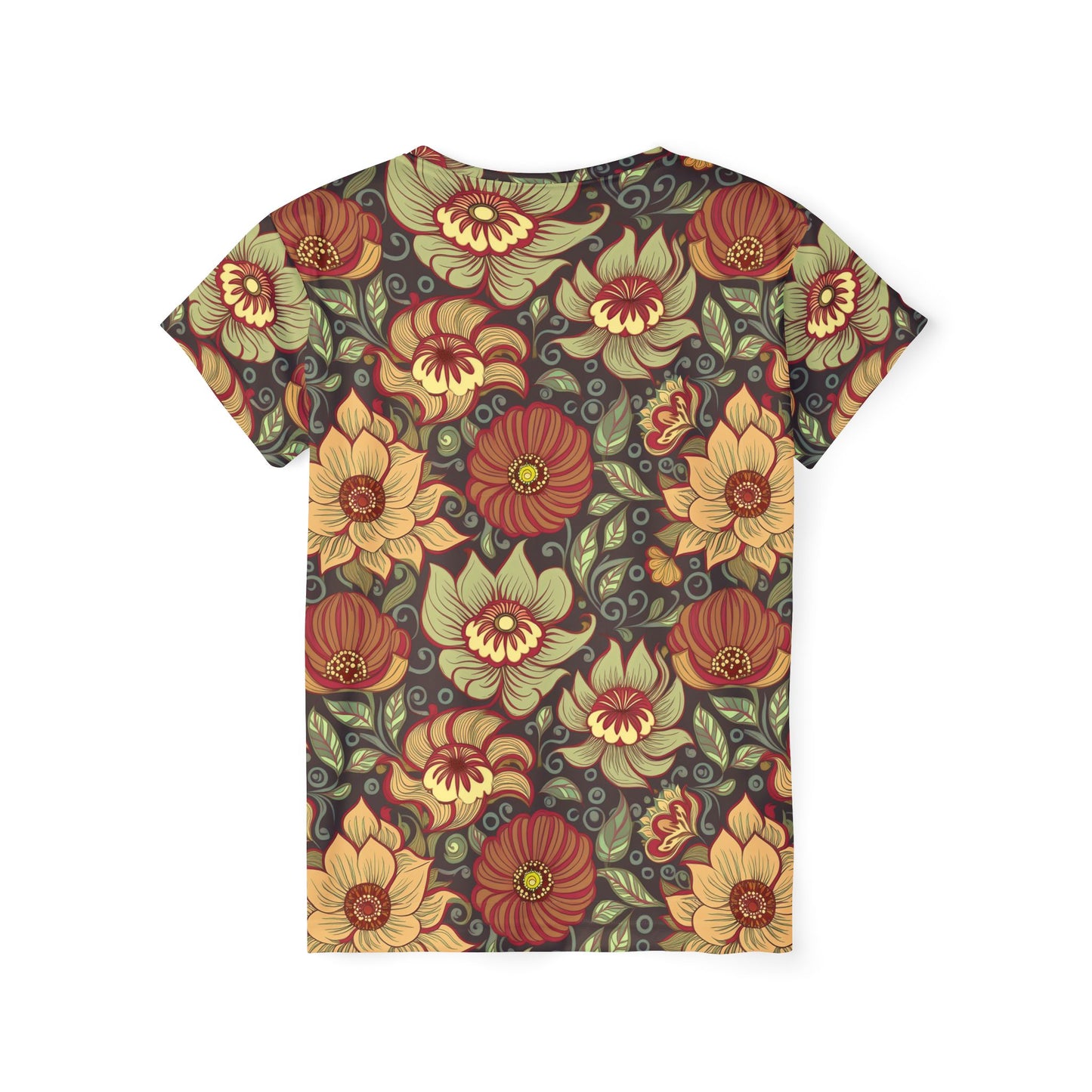 Floral Print Shirt, Shirt with Flowers