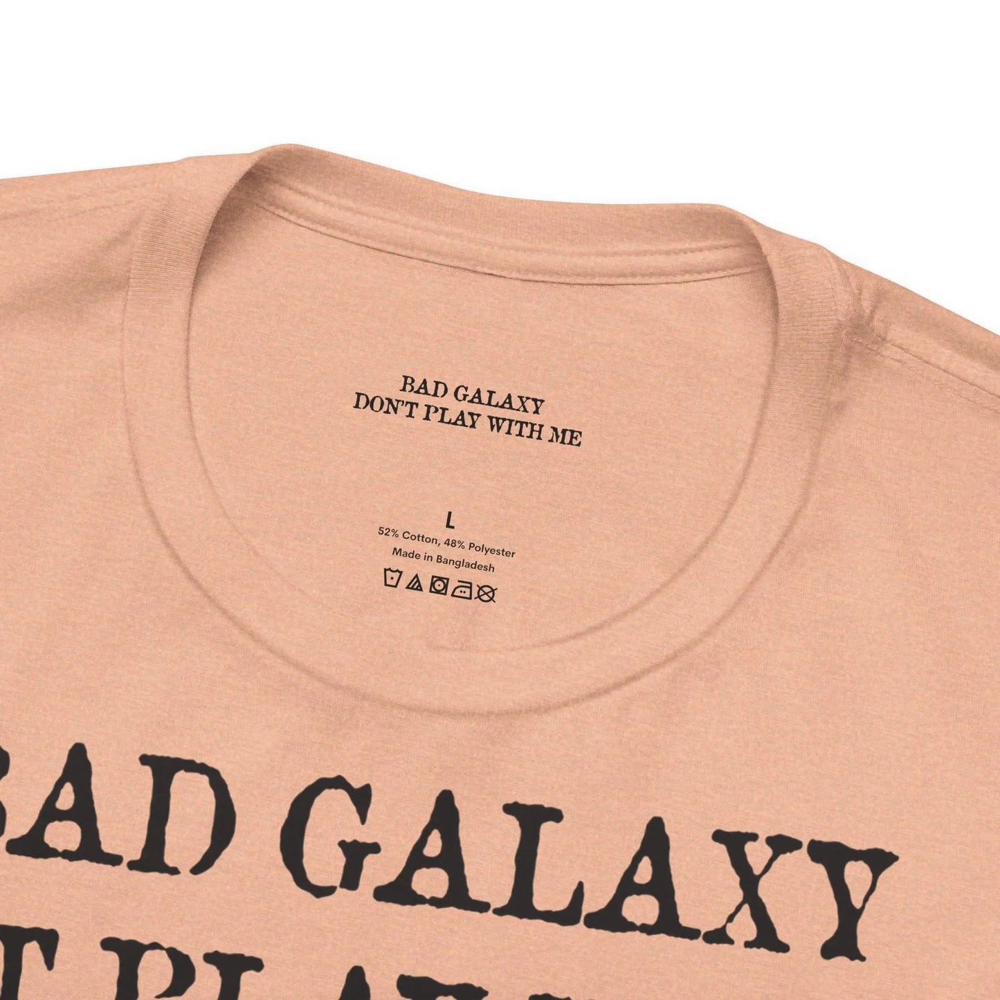 Bad Galaxy Skull T Shirt Made To Order 100 Percent Cotton USA Printed Tee With Eco Friendly Inks