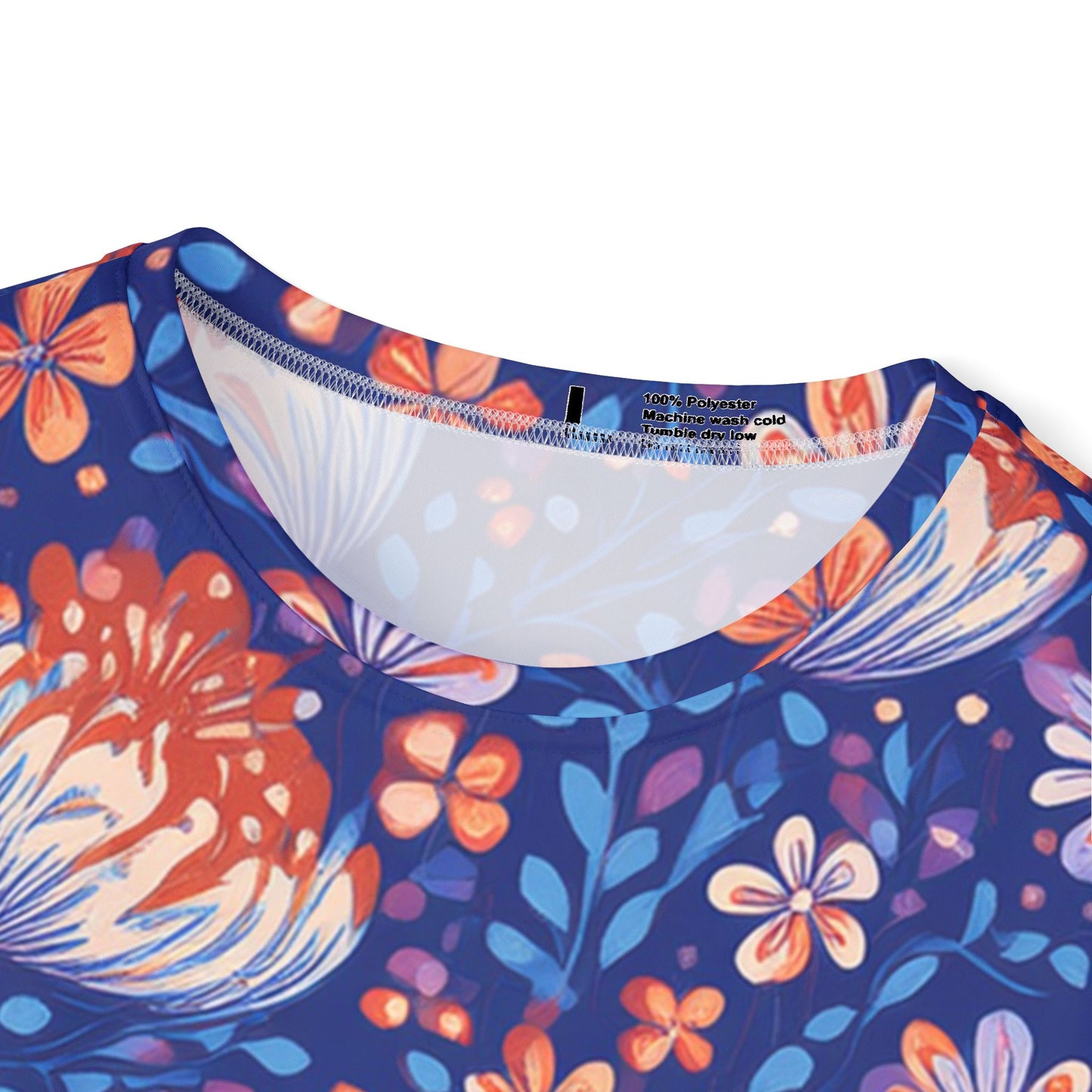 Unisex Floral Shirt, Floral Tee Shirt, Floral T-Shirt, T Shirt with Flowers 3