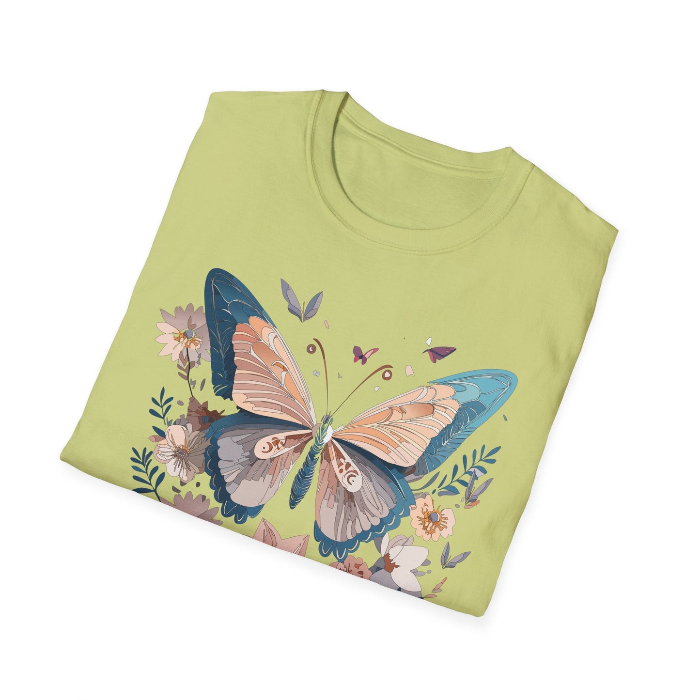 Monarch Butterfly T Shirt Unisex Softstyle Gildan 64000 Tee Lightweight Comfort Fit