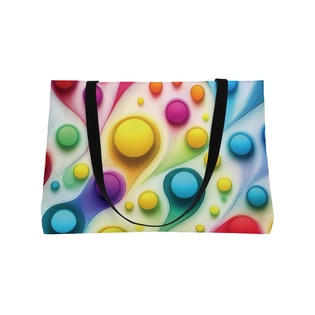 Abstract Print Poly 24x13 Canvas Yoga Bag