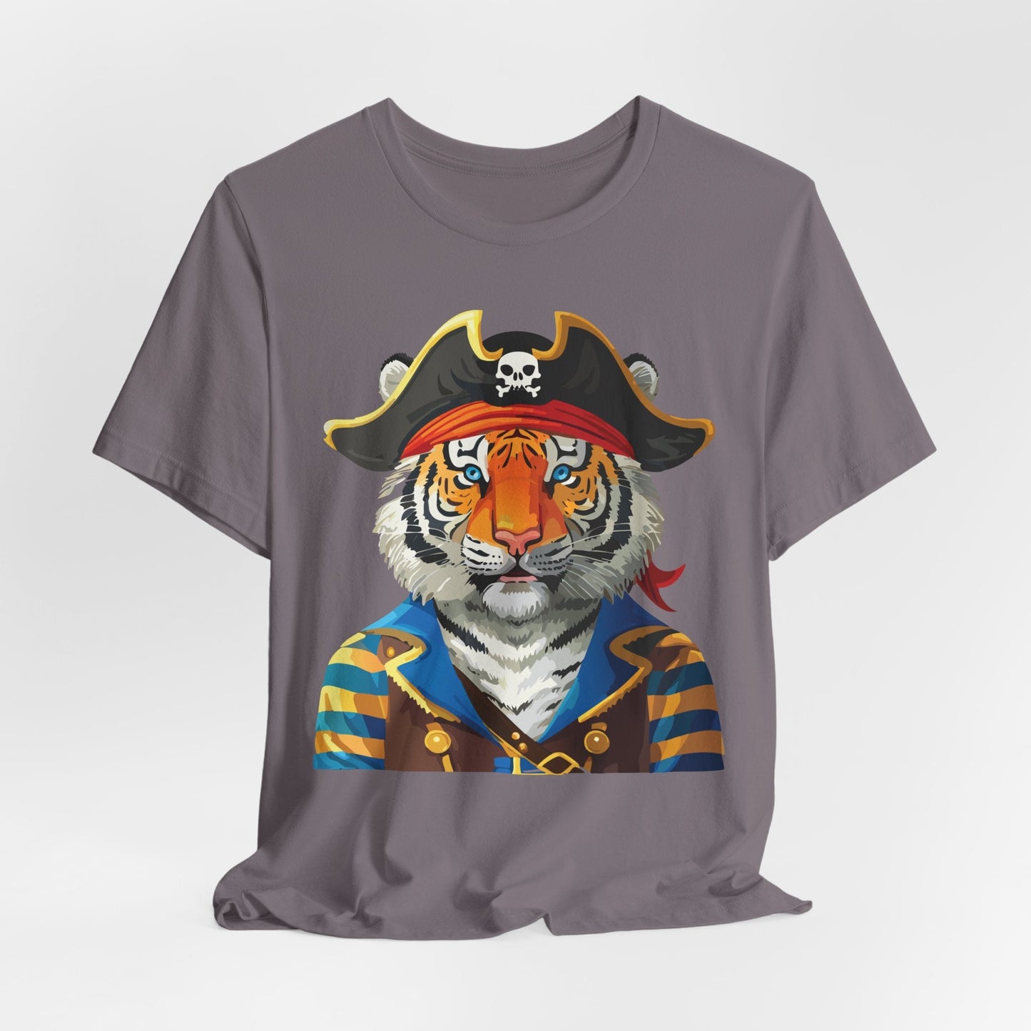 Unisex Animal Tee Shirt Art Design With Wild Animals Gildan Softstyle Cotton T Shirt