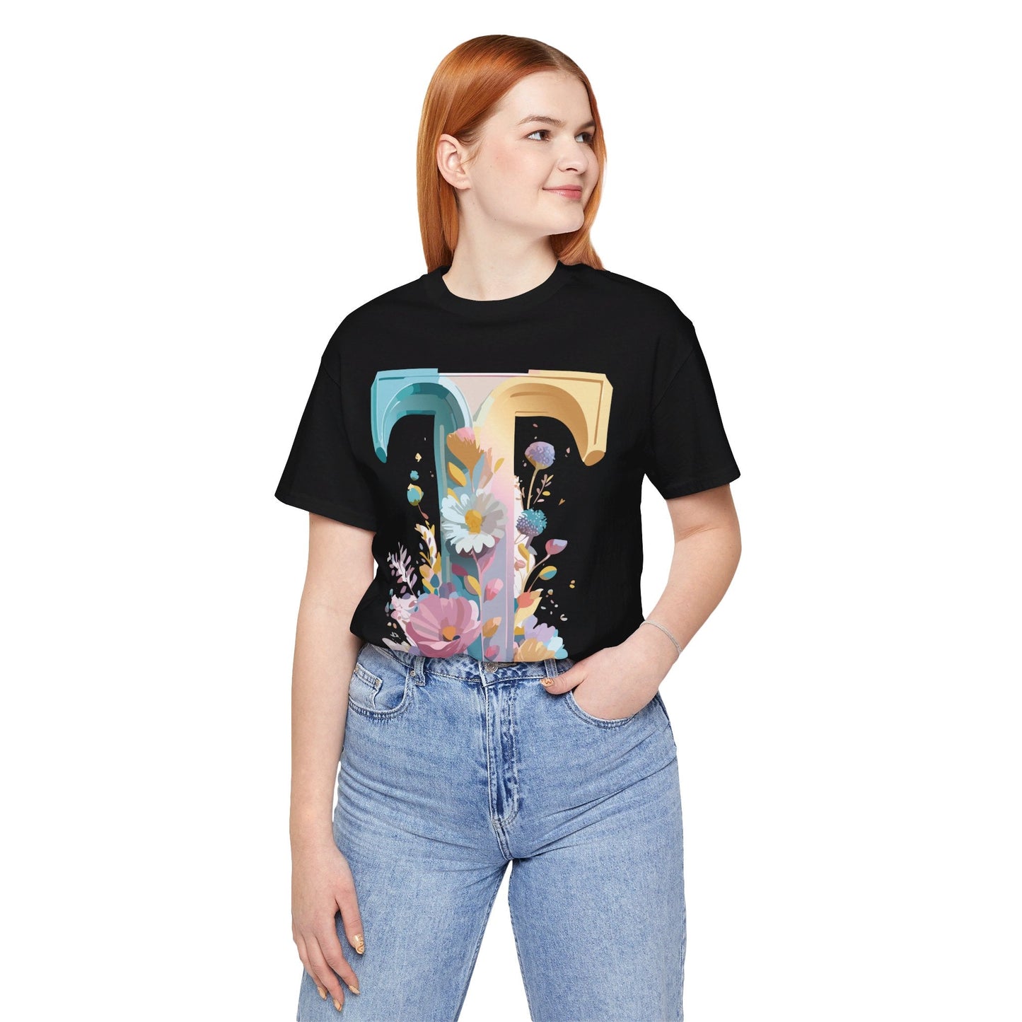 Unisex Graphic T Shirt Letter Shirt Adelpha Vintage Inspired Art Tee Short Sleeve