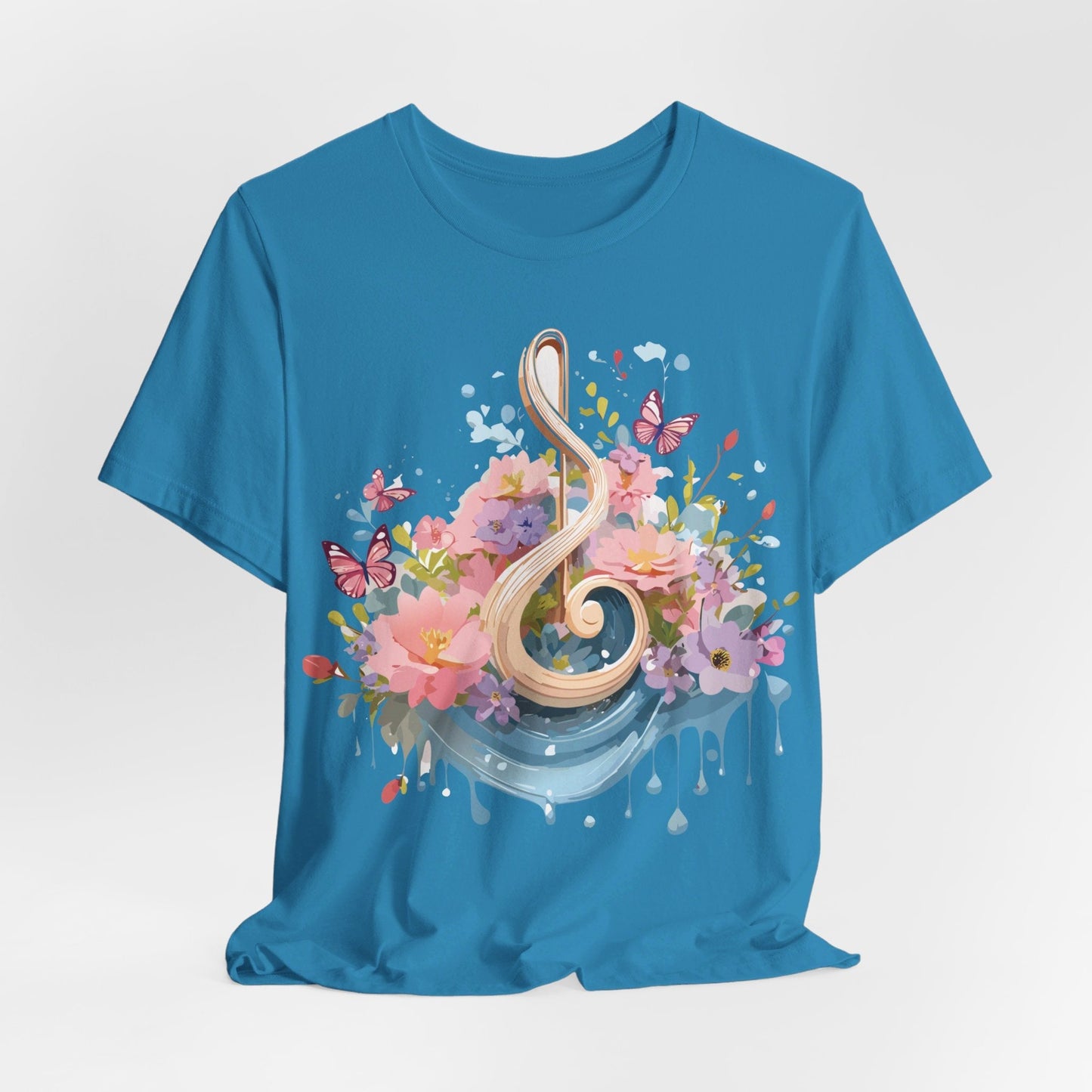 Music T Shirt Unisex Graphic Tee By Adelpha With Vintage Inspired Artwork And Premium Comfort