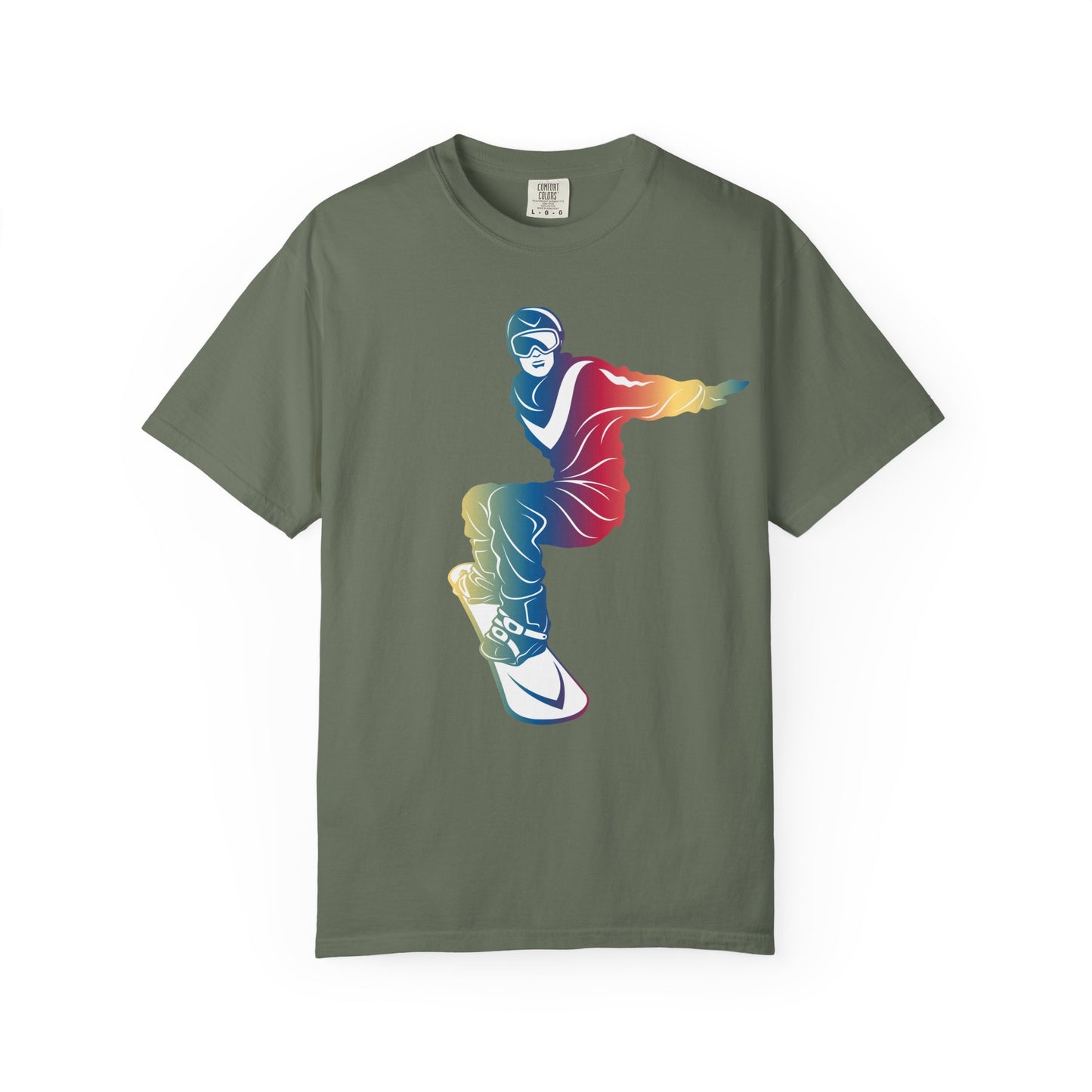Sports Graphic Unisex T-Shirt Garment Dyed Cotton Relaxed Fit Comfort Colors 10