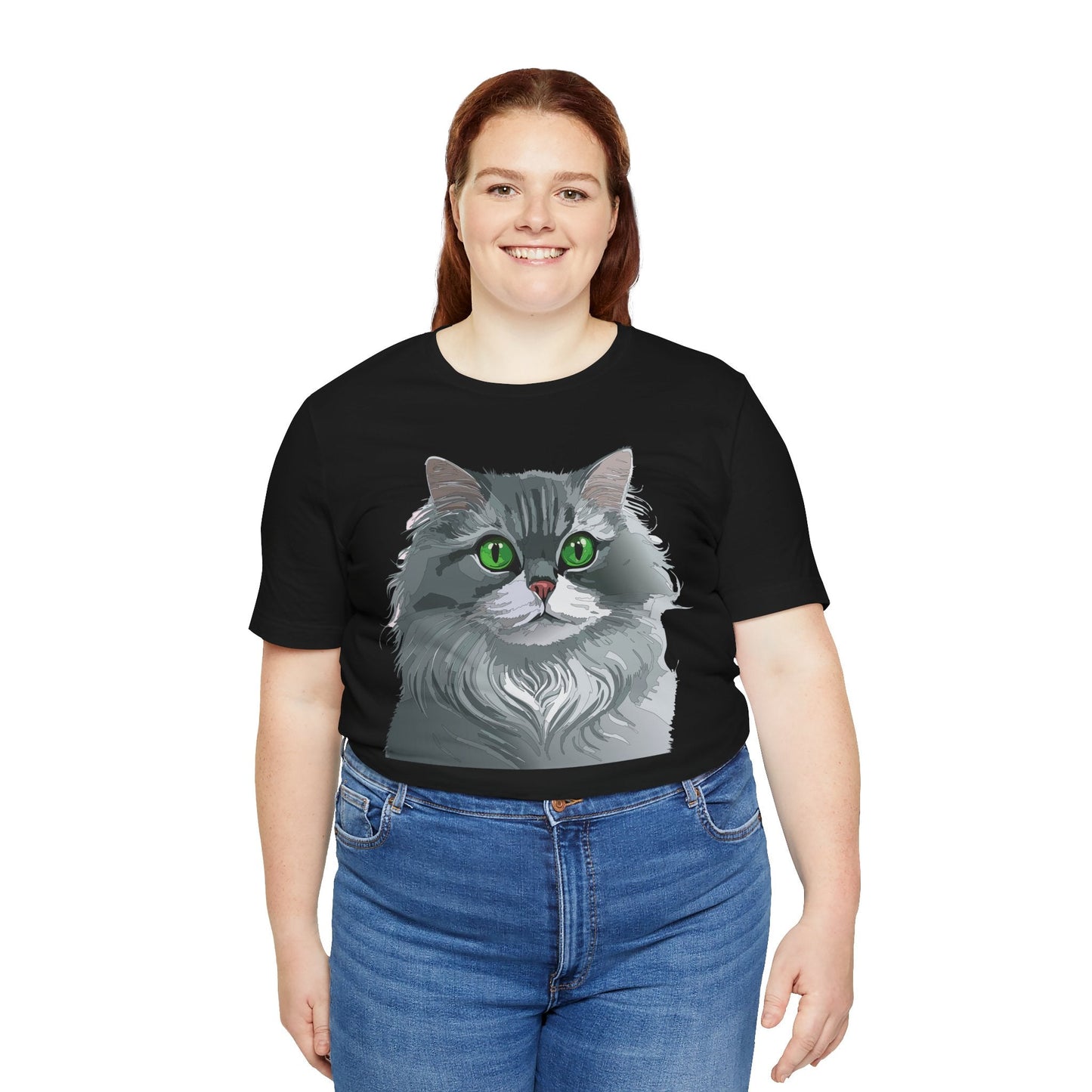 Unisex Animal Shirt With Art Design Animals Tee Short Sleeve Jersey Style Wild Animals Shirt