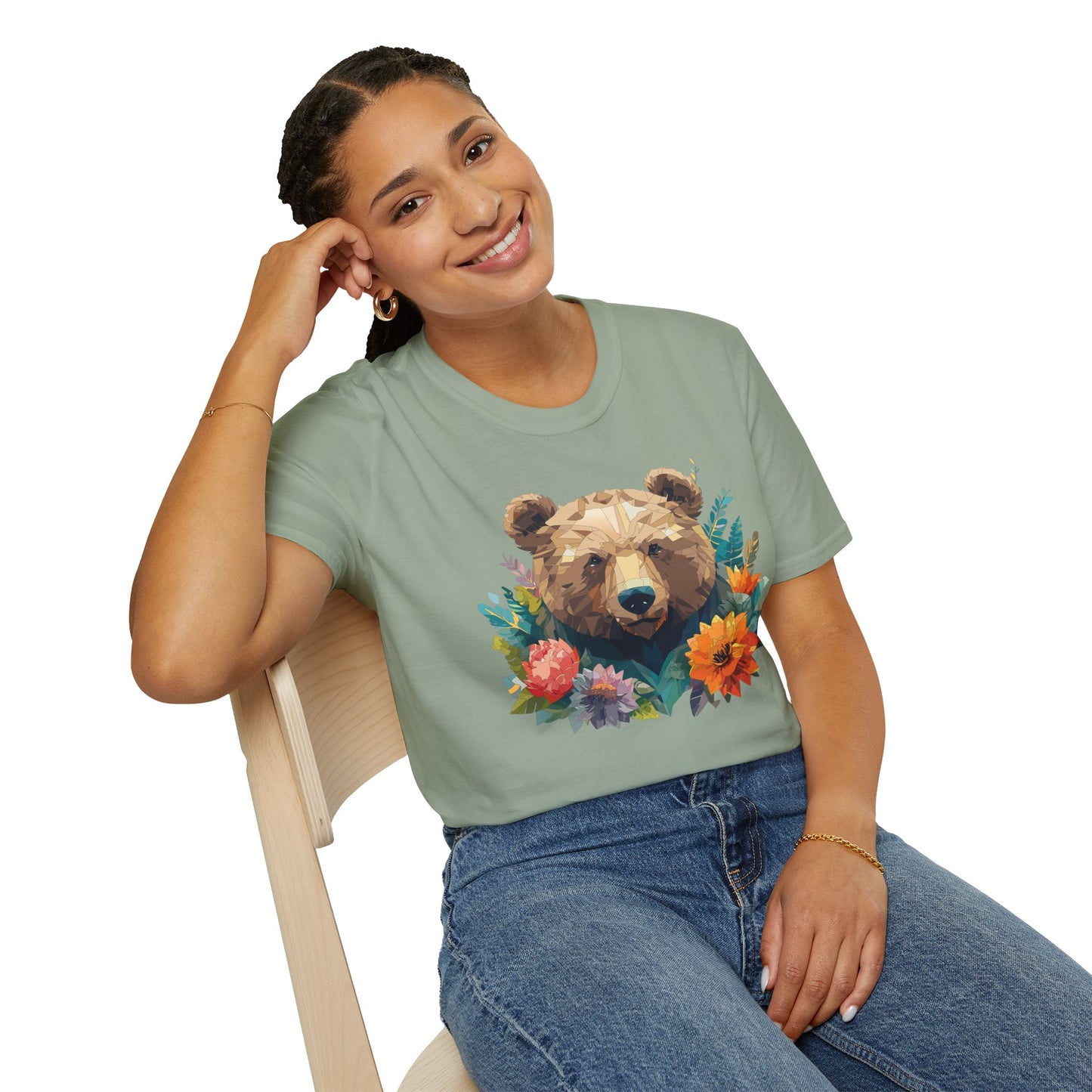 Bear T-Shirt, Teddy Bear T Shirt, Shirt with Bear, Shirt with Animal - 3