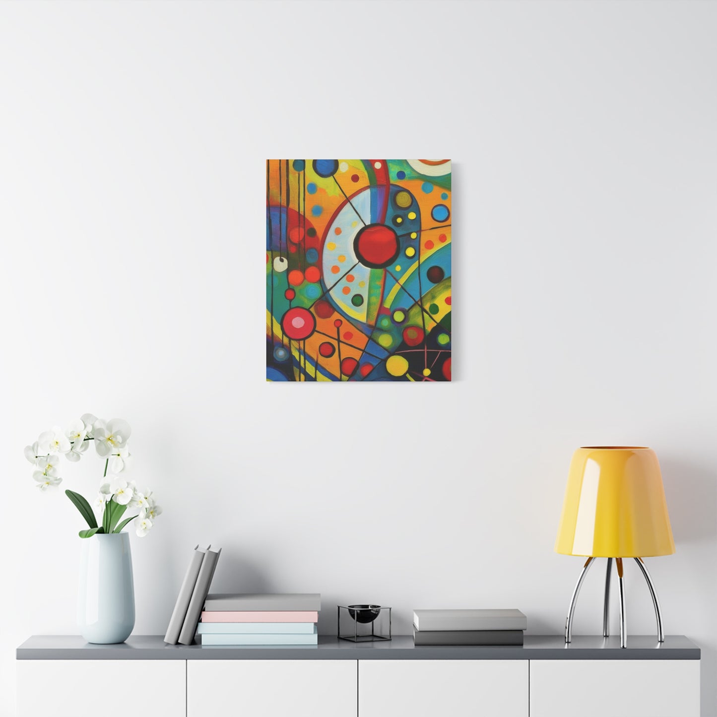 Abstract Oil Painting Print Canvas 20x24,20x30,24x30 24x32,24x36,30x40 32x48,36x48,40x60 Pine-Wood Inner Frame ABS-137