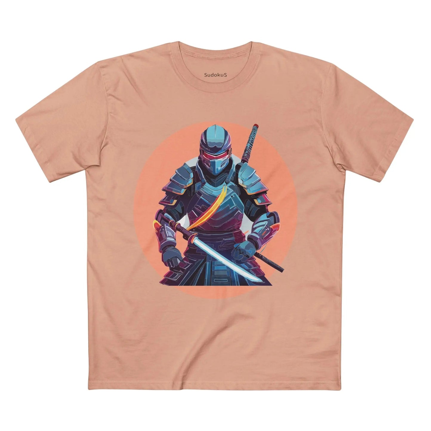 Samurai Graphic Unisex 100 Cotton Staple Tee 9