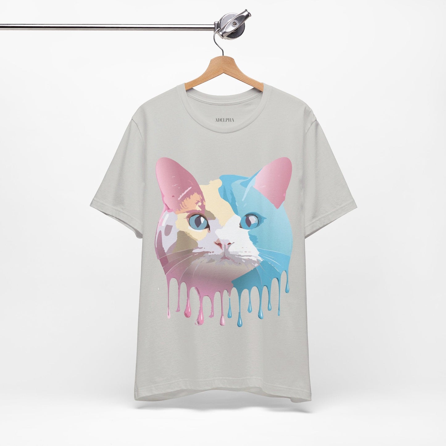 Cat Graphic Tee Unisex Jersey Short Sleeve By Adelpha Art Design