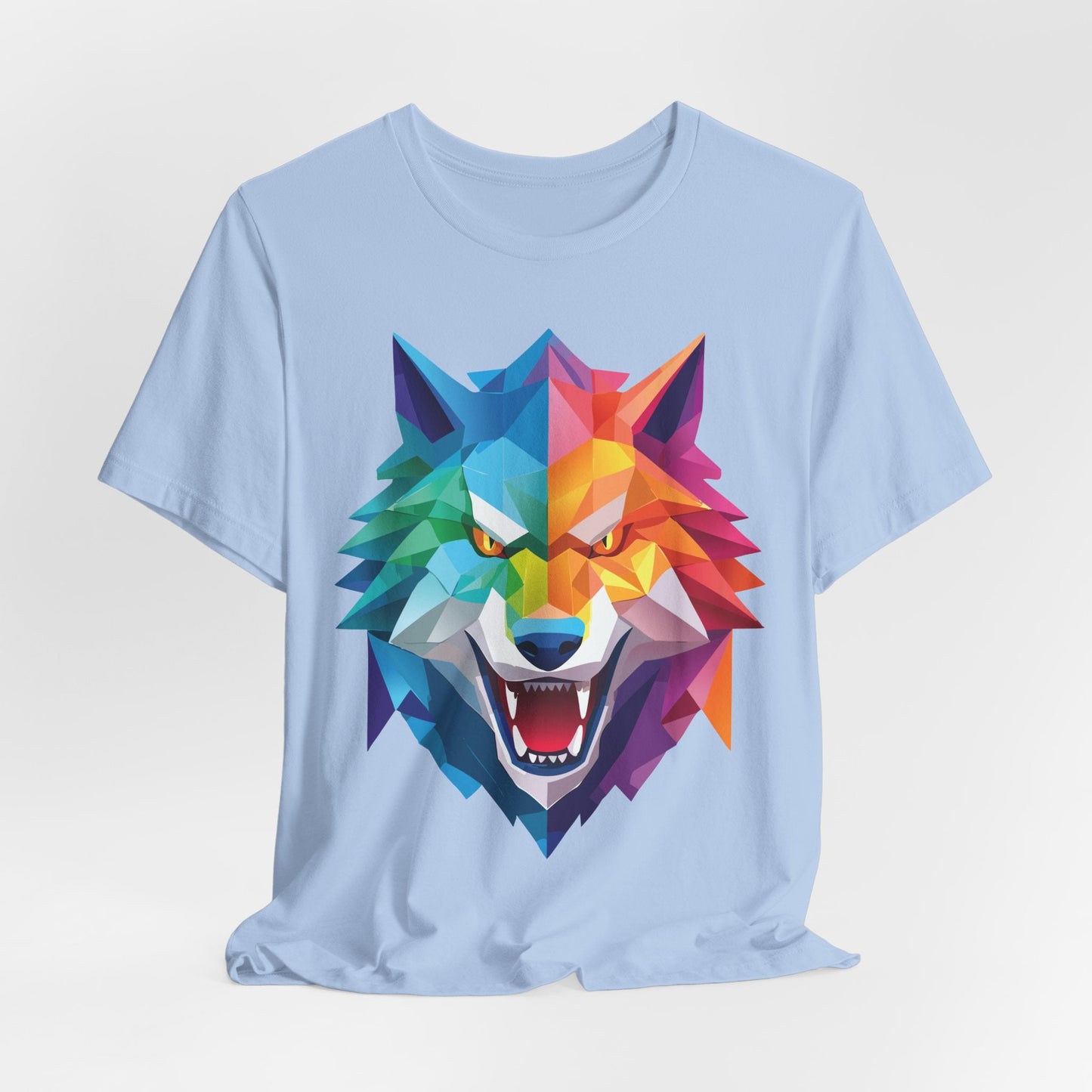 Unisex Animal Shirt Art Design Tee With Animals Wild Animals Shirt Short Sleeve