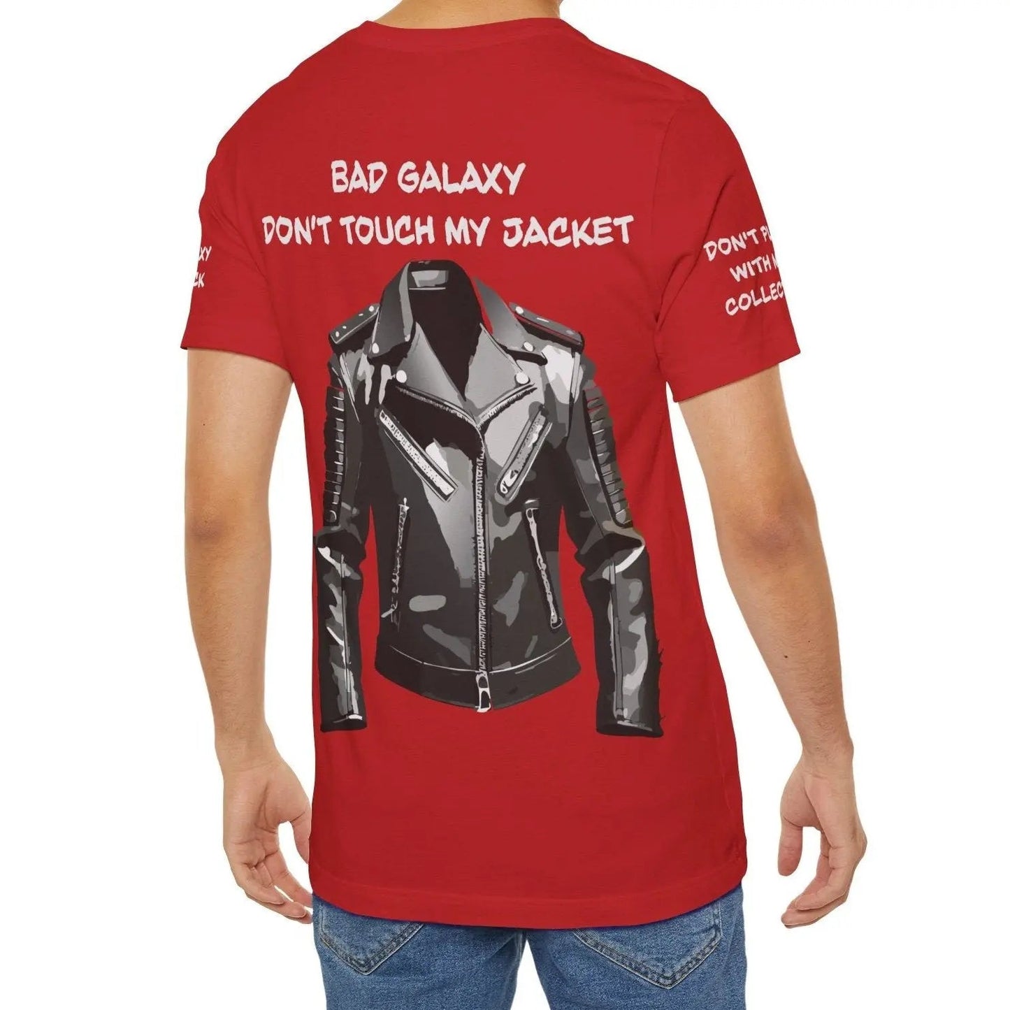 Punk Rock Tee Shirt From Bad Galaxy Made To Order 100 Percent Cotton USA Eco Friendly Inks