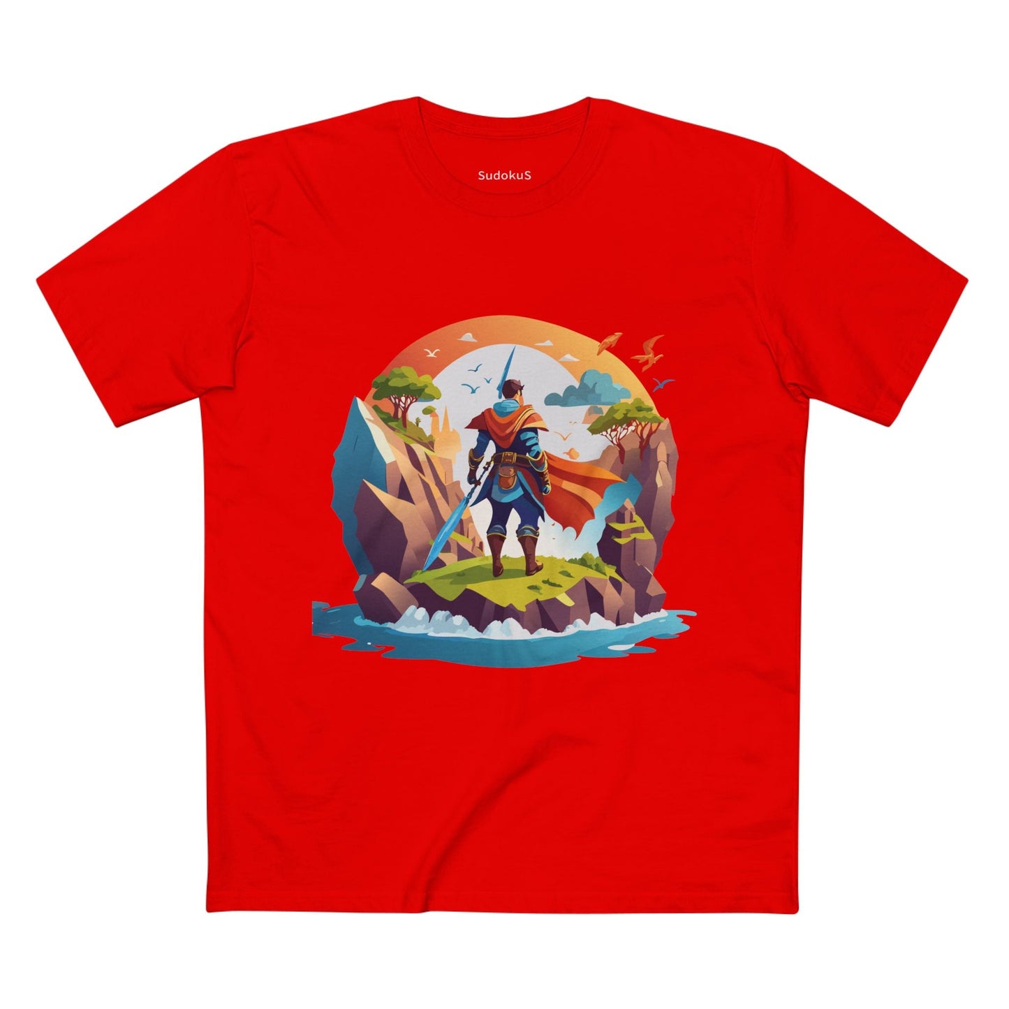 Adventures Graphic Unisex 100 Cotton Staple Tee 11