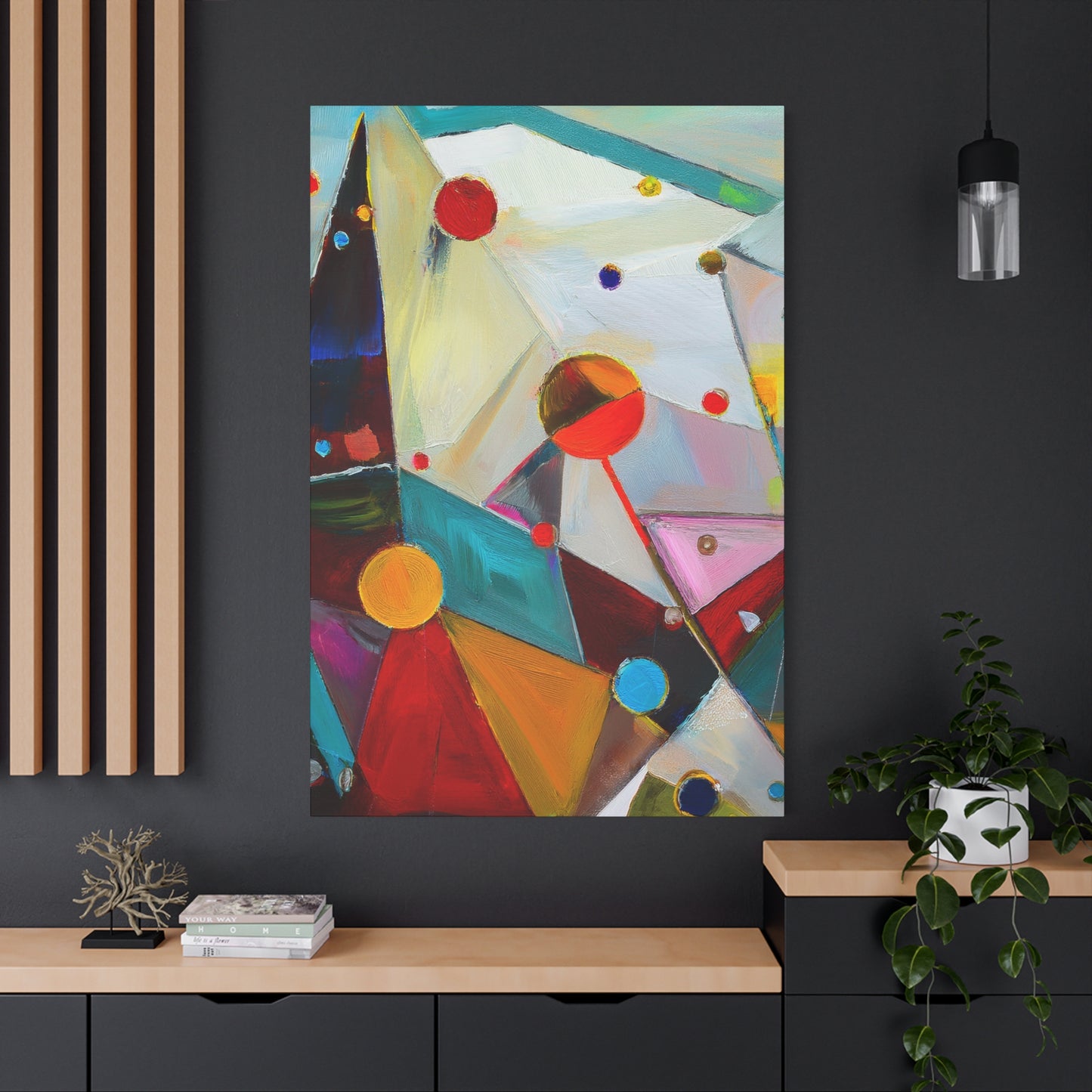 Abstract Oil Painting Print Canvas 20x24,20x30,24x30 24x32,24x36,30x40 32x48,36x48,40x60 Pine-Wood Inner Frame ABS-172