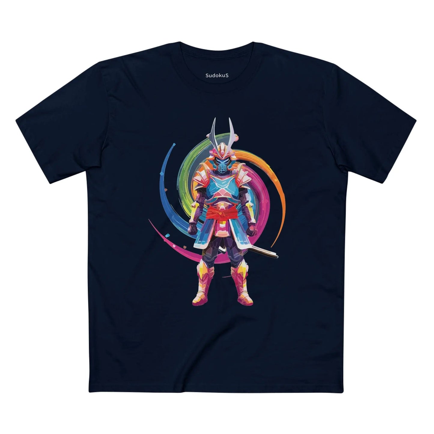 Samurai Graphic Unisex 100 Cotton Staple Tee 36