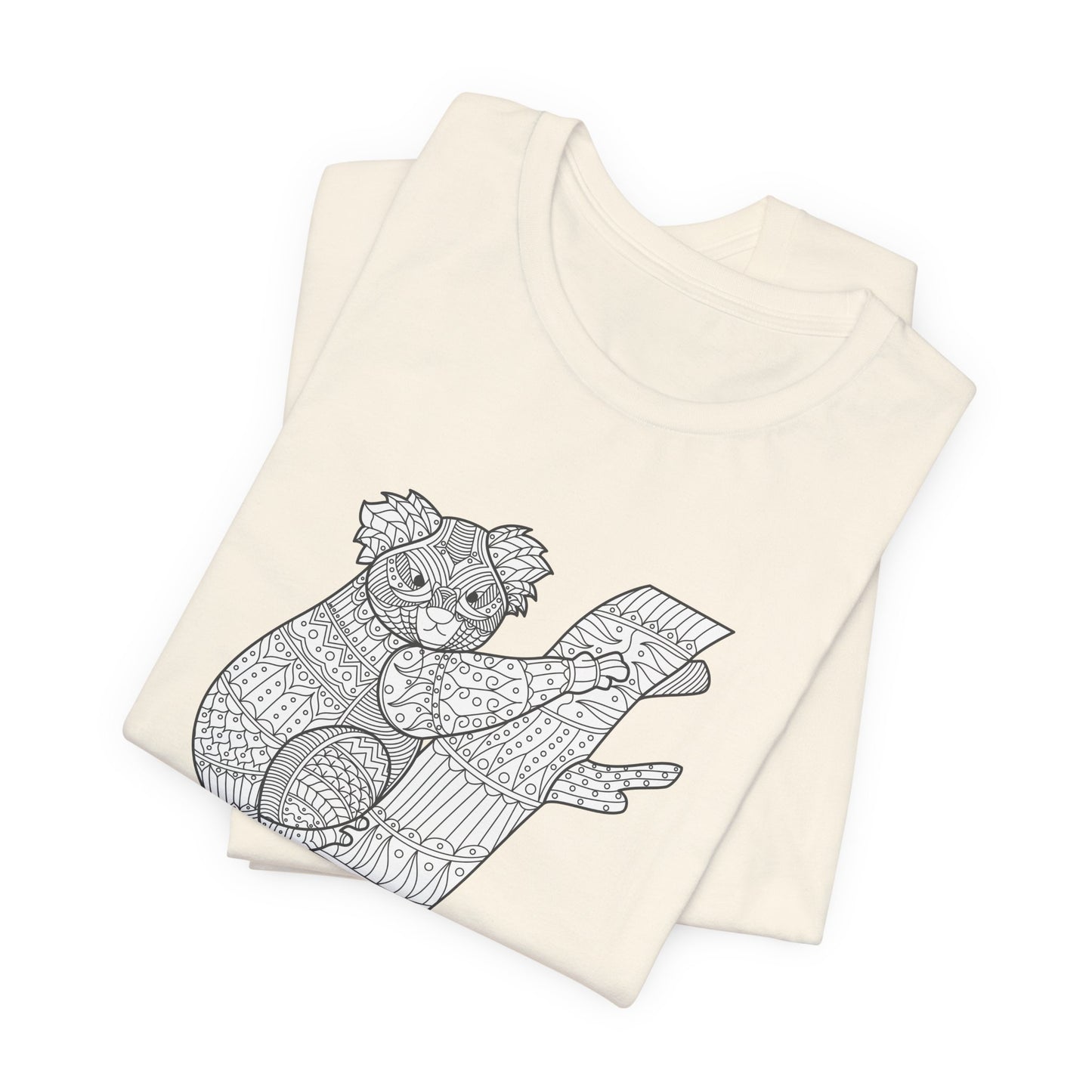 Unisex Tee Shirt with animals Print