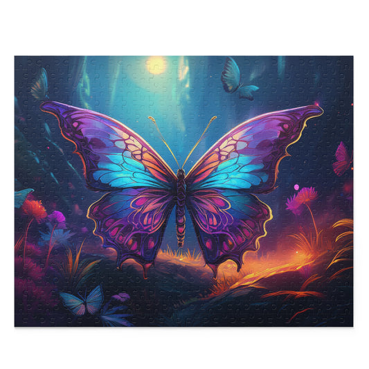 Butterfly Puzzle 500-Chipboard Pieces in Box | Kids Puzzles Size: 16" x 20",  Ages 9+ and Family pn1