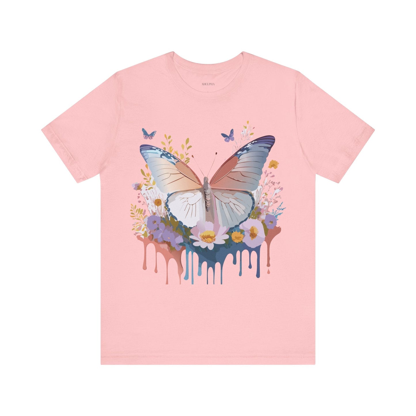 Butterfly Graphic Tee Unisex Vintage Art Design Adelpha Collection