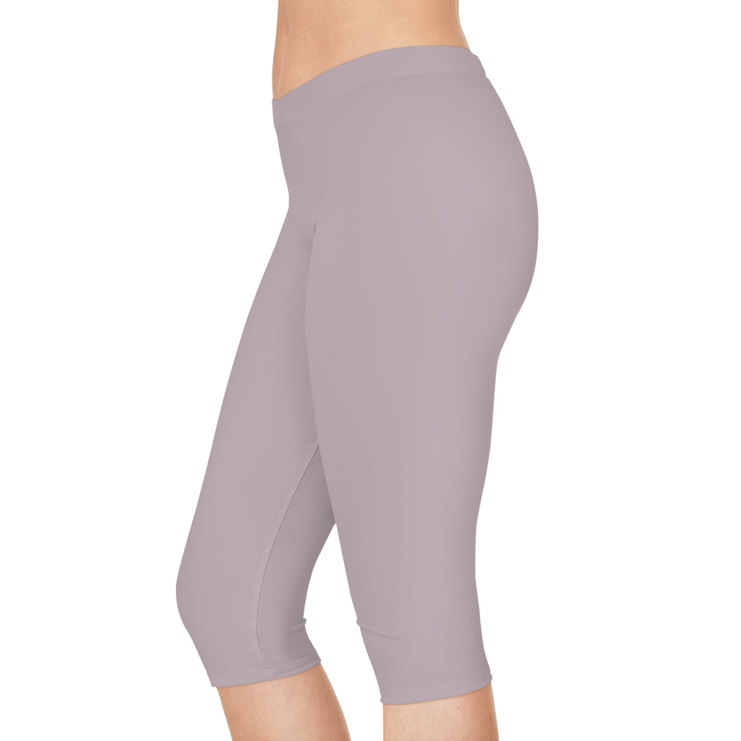 Purple Color Capri Leggings, Purple Capri Leggings 15