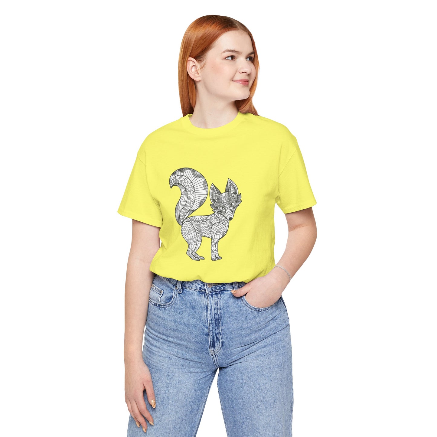 Camiseta unisex con estampado de animales 