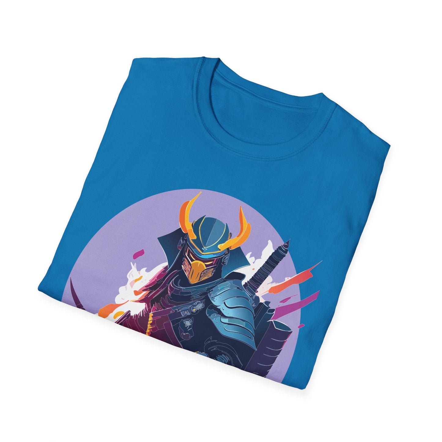 Samurai Shirt Unisex Softstyle Tee 100 Percent Ring Spun Cotton Comfortable Everyday Wear