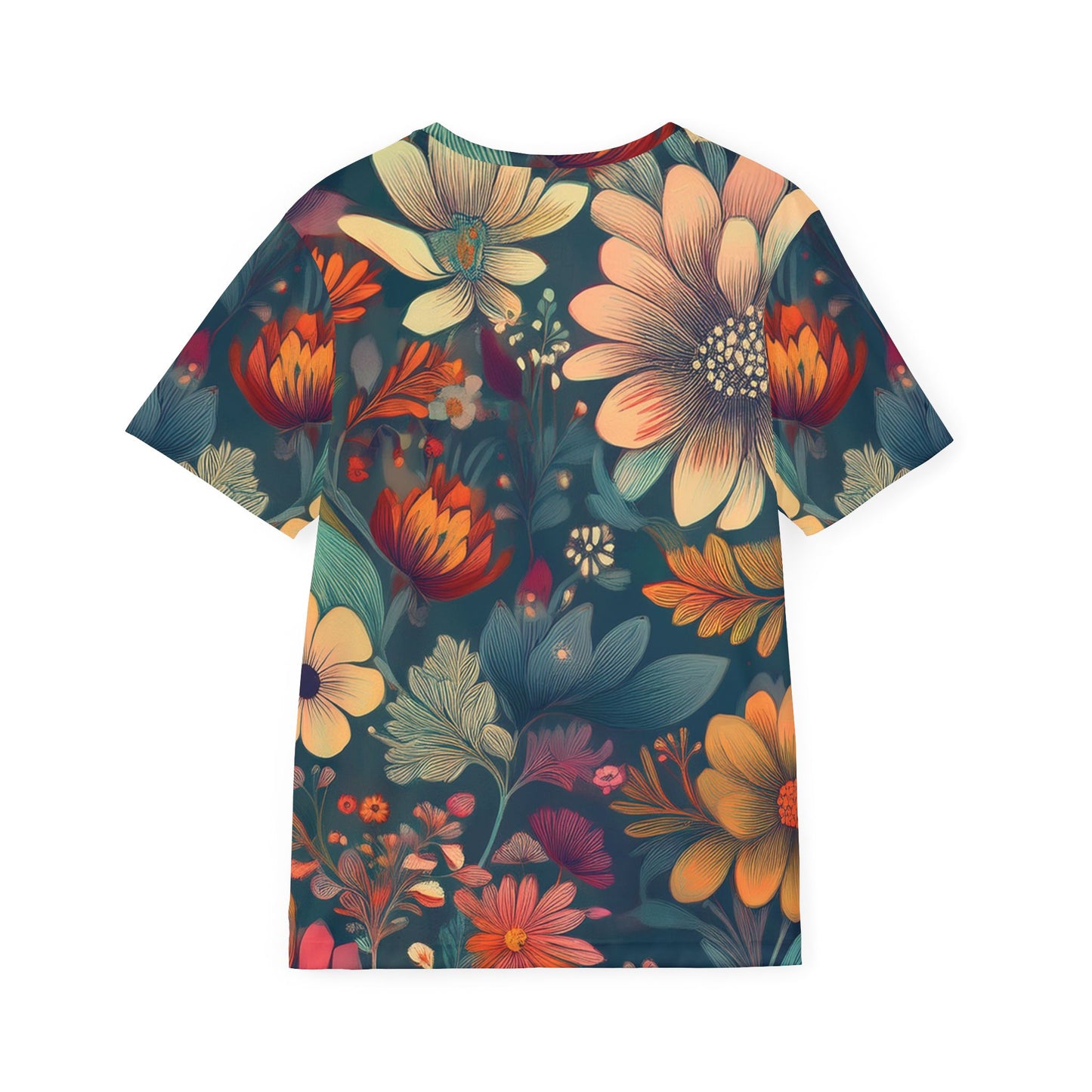 Unisex Floral Shirt, Floral Tee Shirt