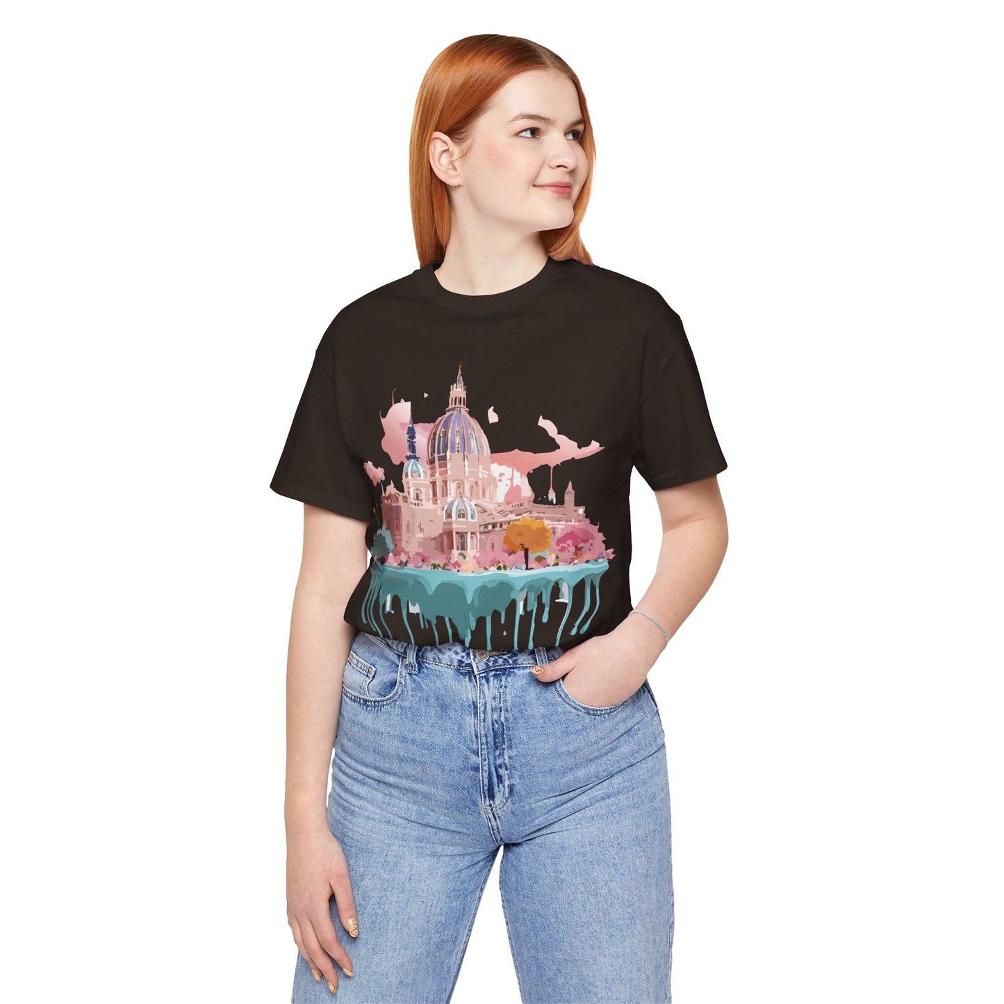 Vienna Tourist Graphic Tee Unisex Jersey Short Sleeve Vintage Inspired Artwork by Adelpha
